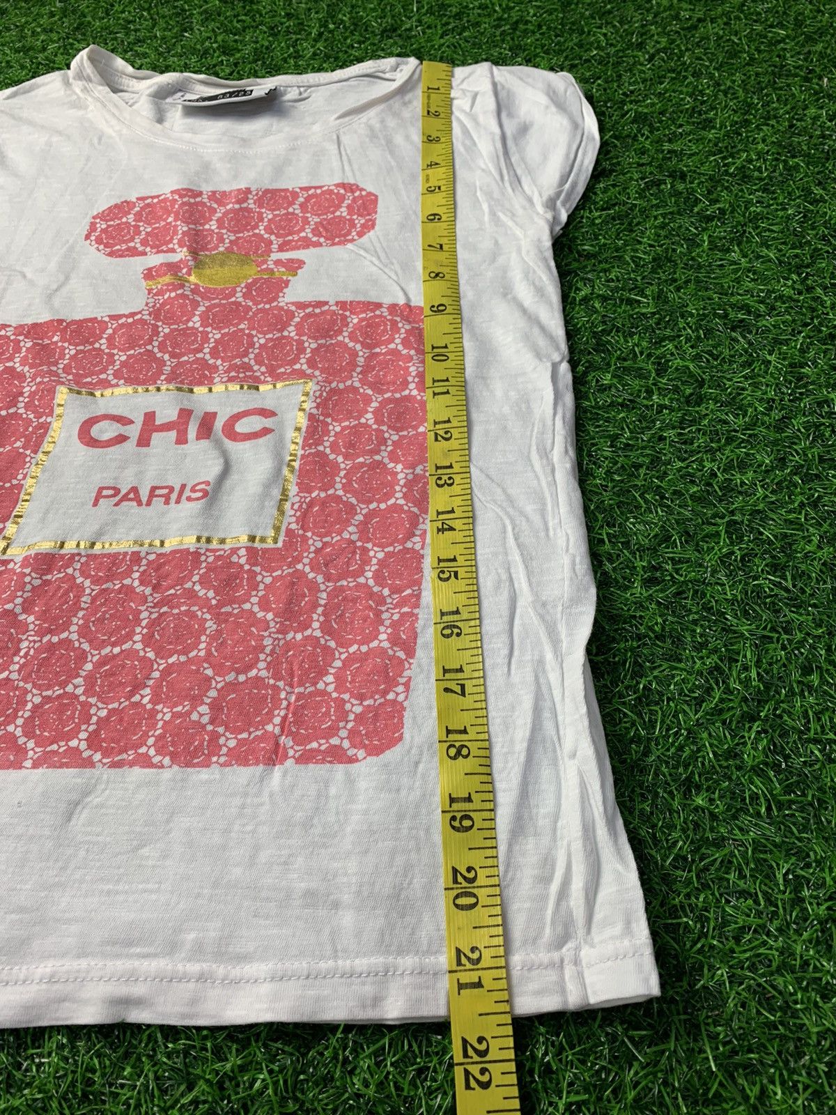 Unknown London Chic Paris London Ink 83/25 Women Tee Size XS / US 0-2 / IT 36-38 - 7 Thumbnail