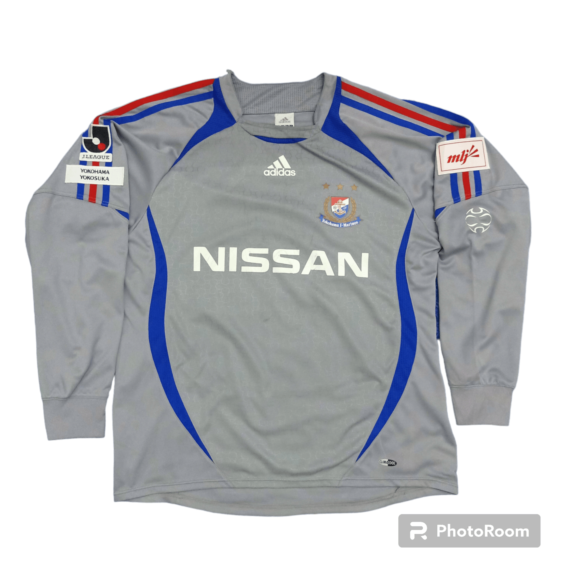 Adidas 2006 Yokohama F Marinos Goalkeeper GK Jersey Size US S / EU 44-46 / 1 - 1 Thumbnail