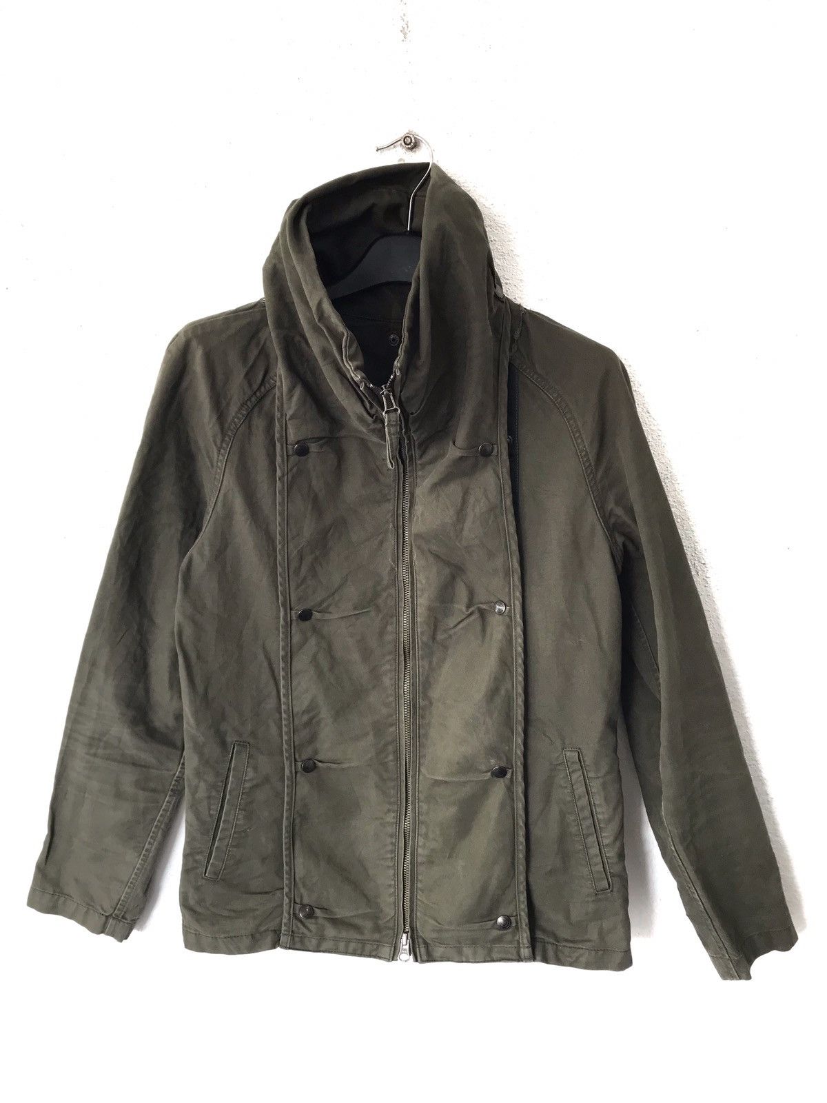 Japanese Brand Custom Culture Black Green Army Style Jacket Size US M / EU 48-50 / 2 - 2 Thumbnail