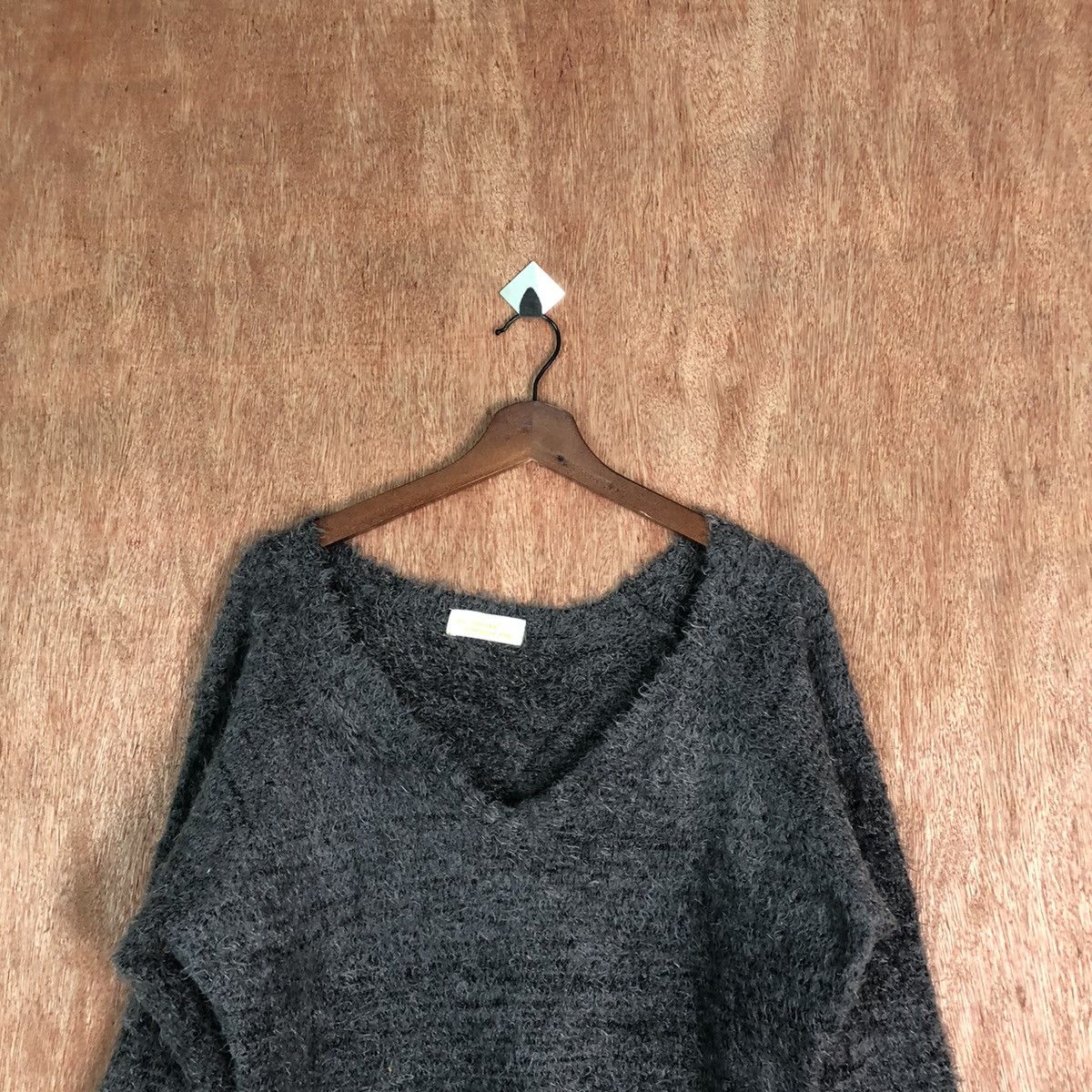 Homespun Knitwear W Closet Weanet Ino Shag Shaggy Fur Mohair Knitwear #6486 Size M / US 6-8 / IT 42-44 - 2 Thumbnail