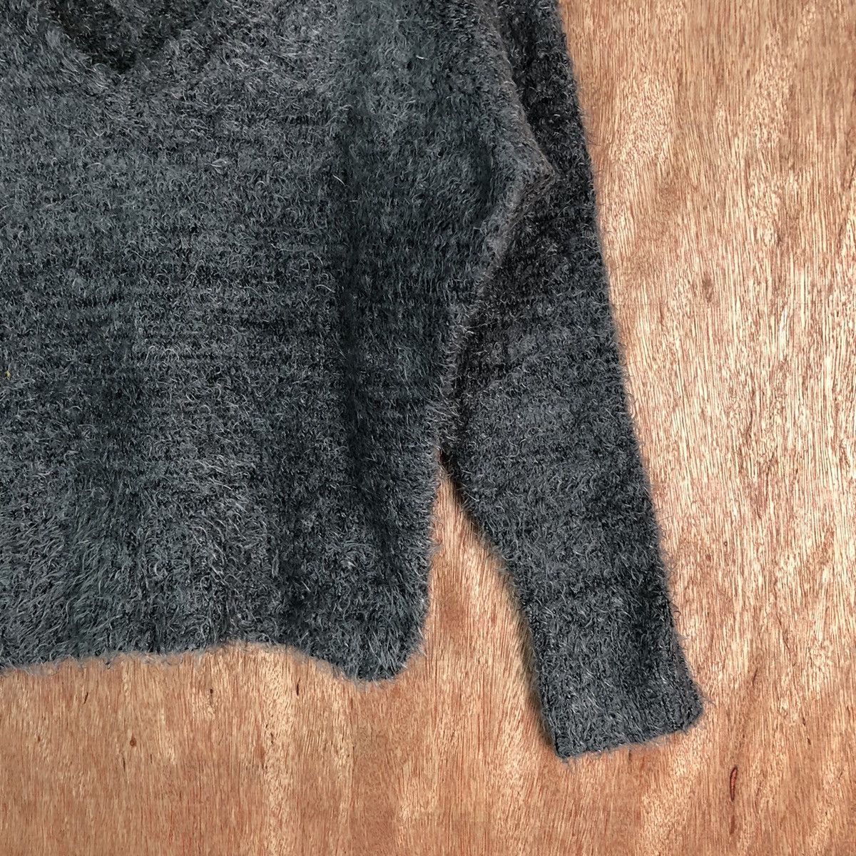 Homespun Knitwear W Closet Weanet Ino Shag Shaggy Fur Mohair Knitwear #6486 Size M / US 6-8 / IT 42-44 - 5 Thumbnail