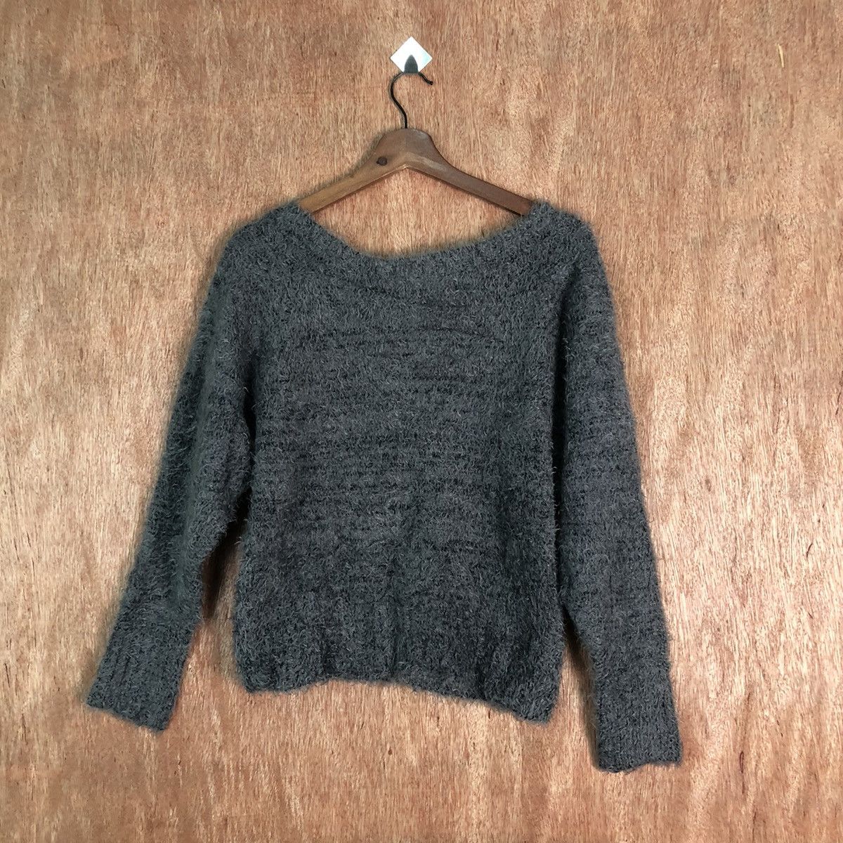 Homespun Knitwear W Closet Weanet Ino Shag Shaggy Fur Mohair Knitwear #6486 Size M / US 6-8 / IT 42-44 - 8 Thumbnail