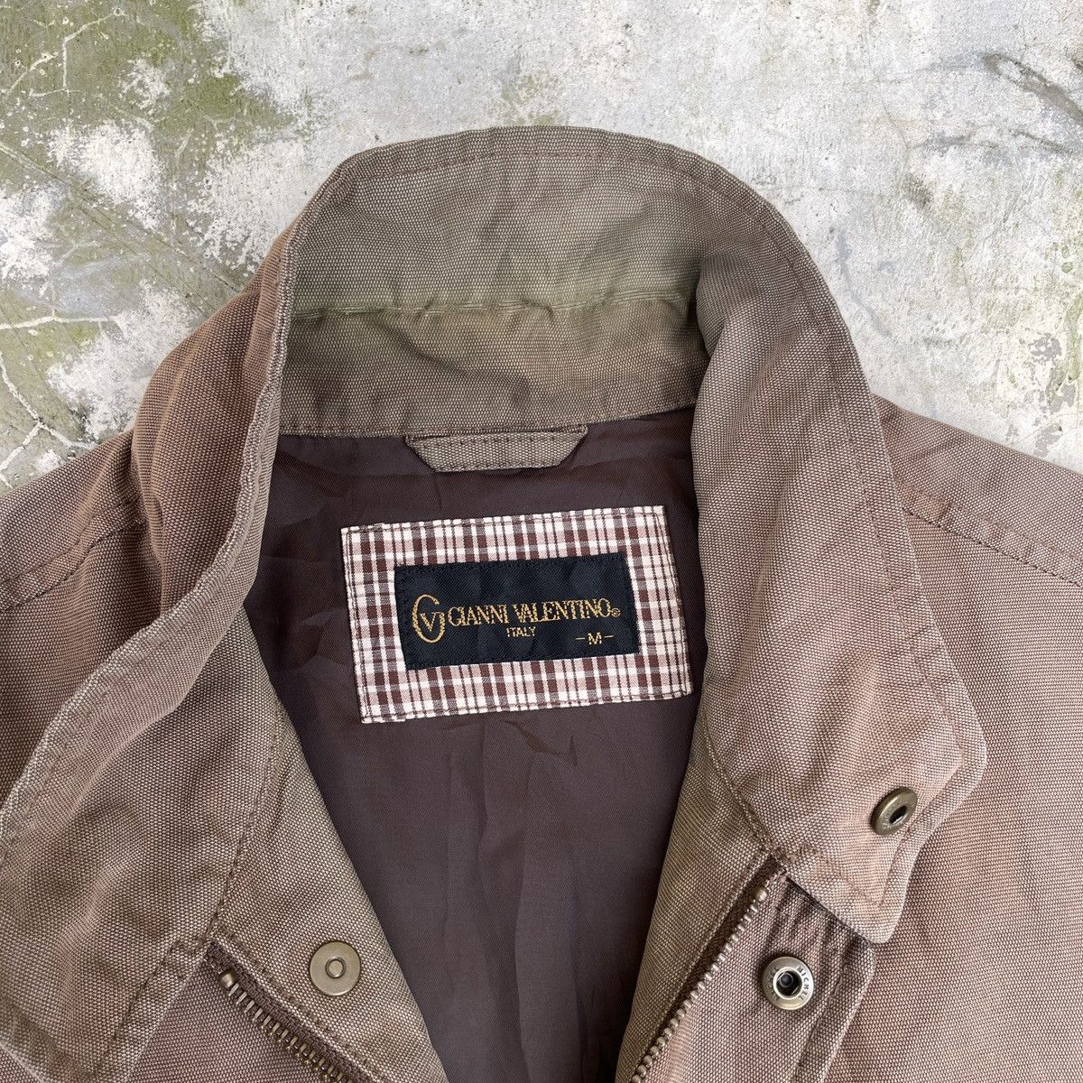 Japanese Brand × Vintage Vintage Faded Gianni Valentino Vest Jacket Size US M / EU 48-50 / 2 - 6 Thumbnail