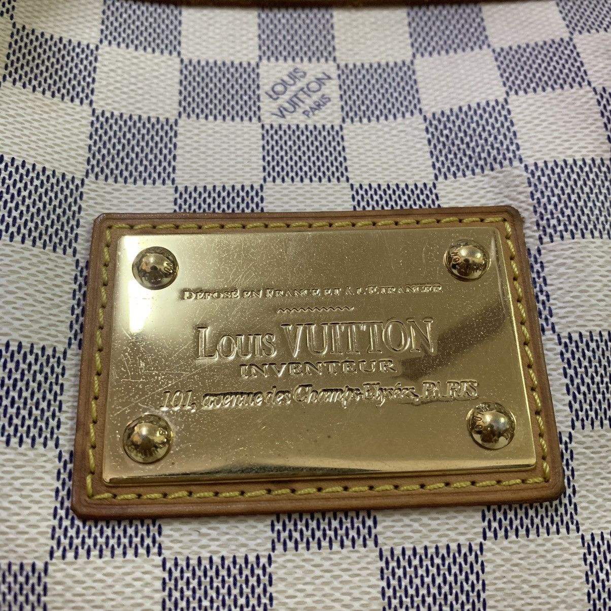 Louis Vuitton LOUIS VUITTON Hampstead MM Damier Azur Tote Bag Size ONE SIZE - 3 Thumbnail