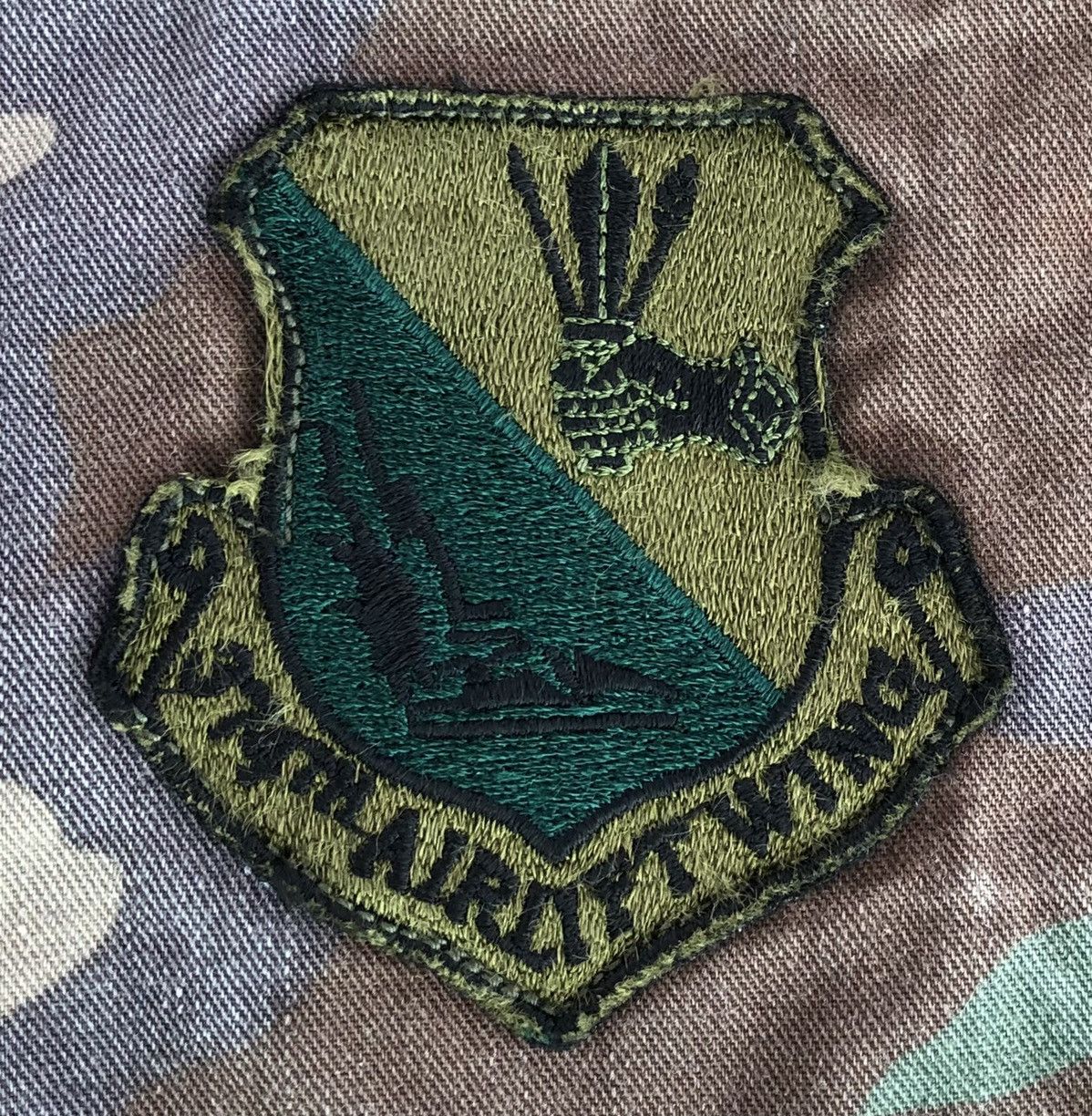 Vintage Vintage 1980s Patches Us Army Woodland Camo Field Jacket Size US M / EU 48-50 / 2 - 9 Thumbnail