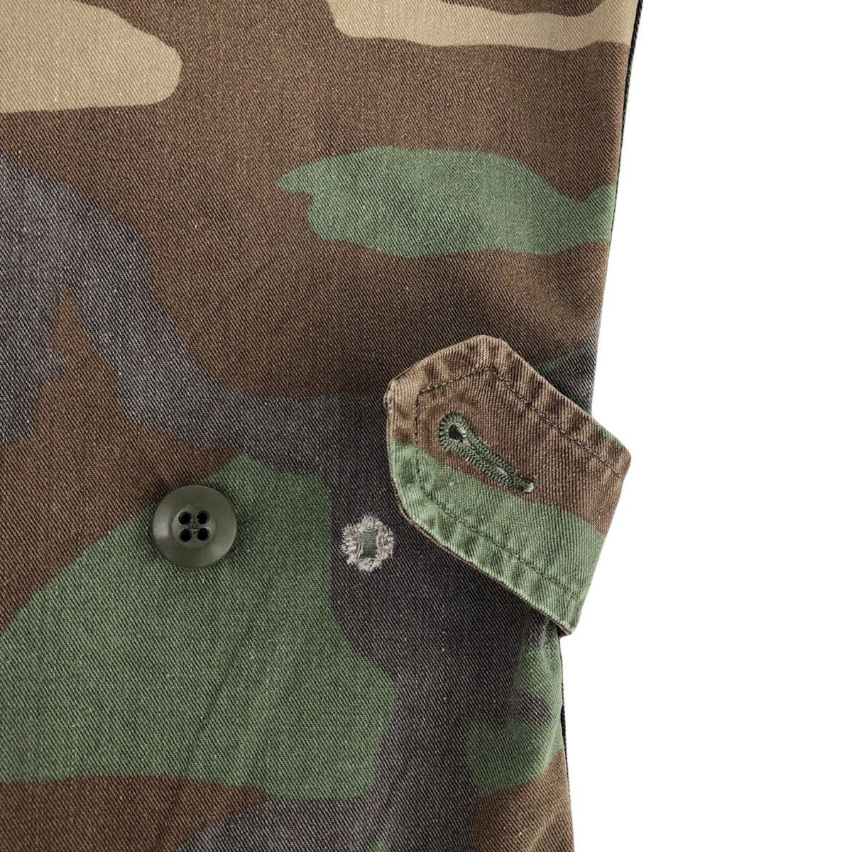 Vintage Vintage 1980s Patches Us Army Woodland Camo Field Jacket Size US M / EU 48-50 / 2 - 12 Thumbnail