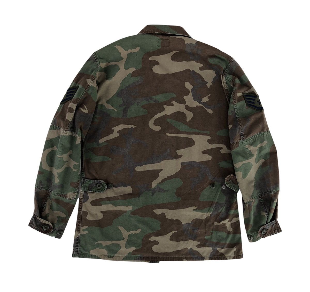 Vintage Vintage 1980s Patches Us Army Woodland Camo Field Jacket Size US M / EU 48-50 / 2 - 2 Thumbnail