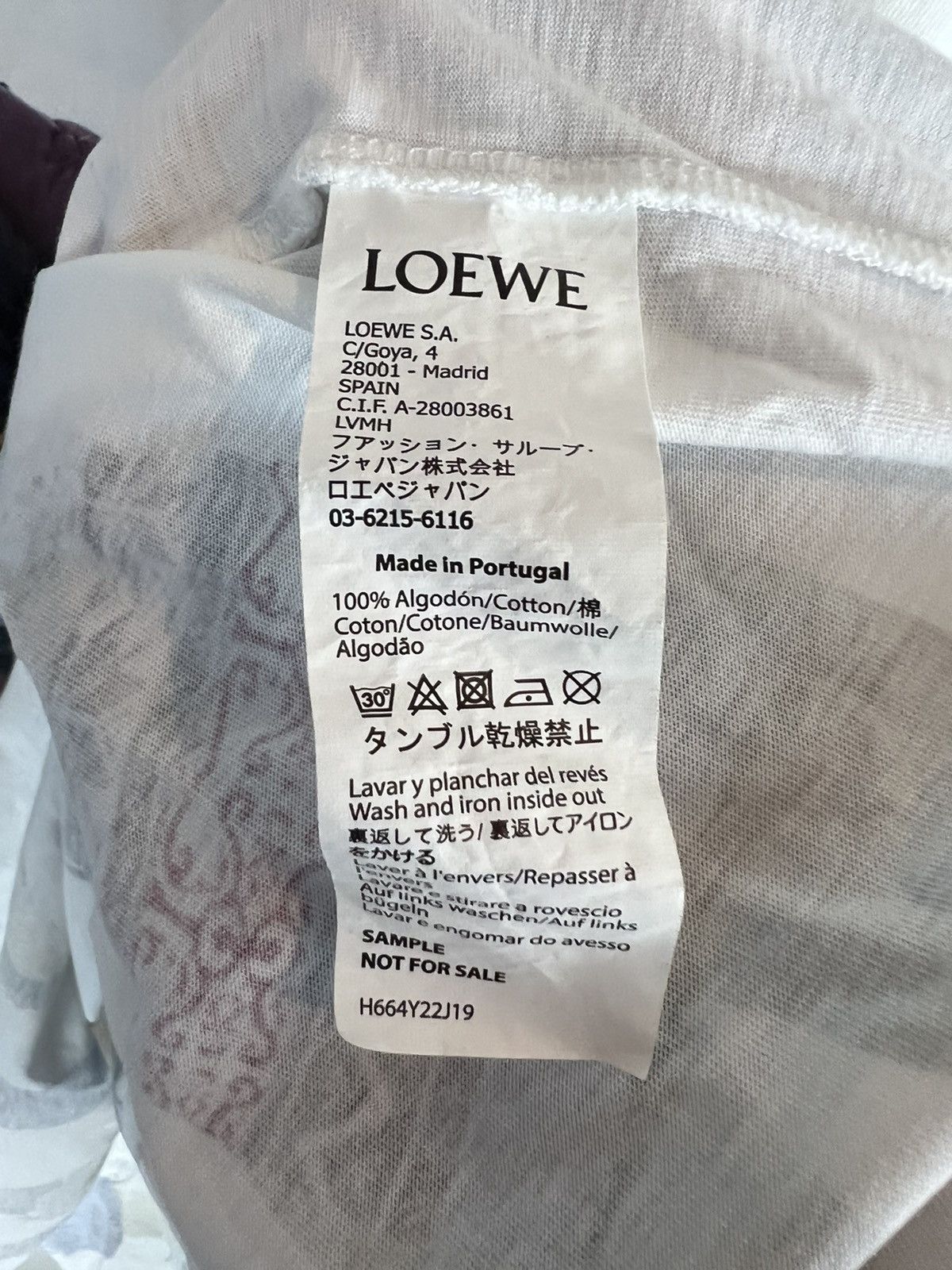 Loewe A Lookbook on an Oversized T-Shirt Size US XXL / EU 58 / 5 - 5 Thumbnail