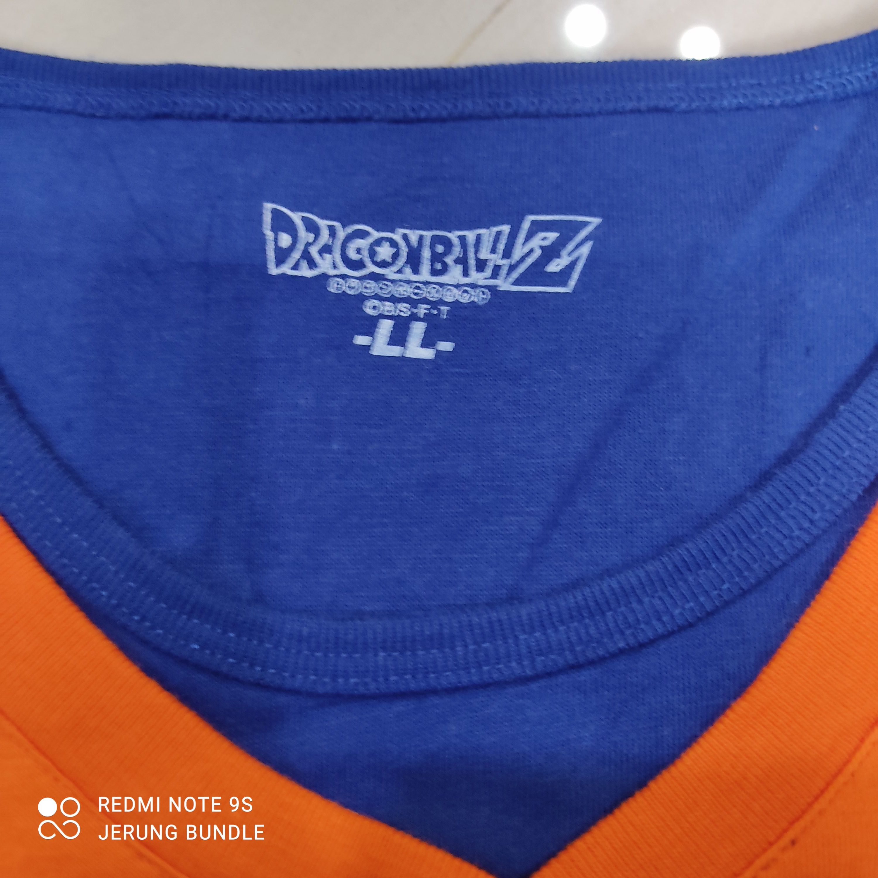 Anime ORIGINAL DRAGON BALL Z GOKU SUPER SAIYAN T-SHIRT Size US L / EU 52-54 / 3 - 10 Thumbnail