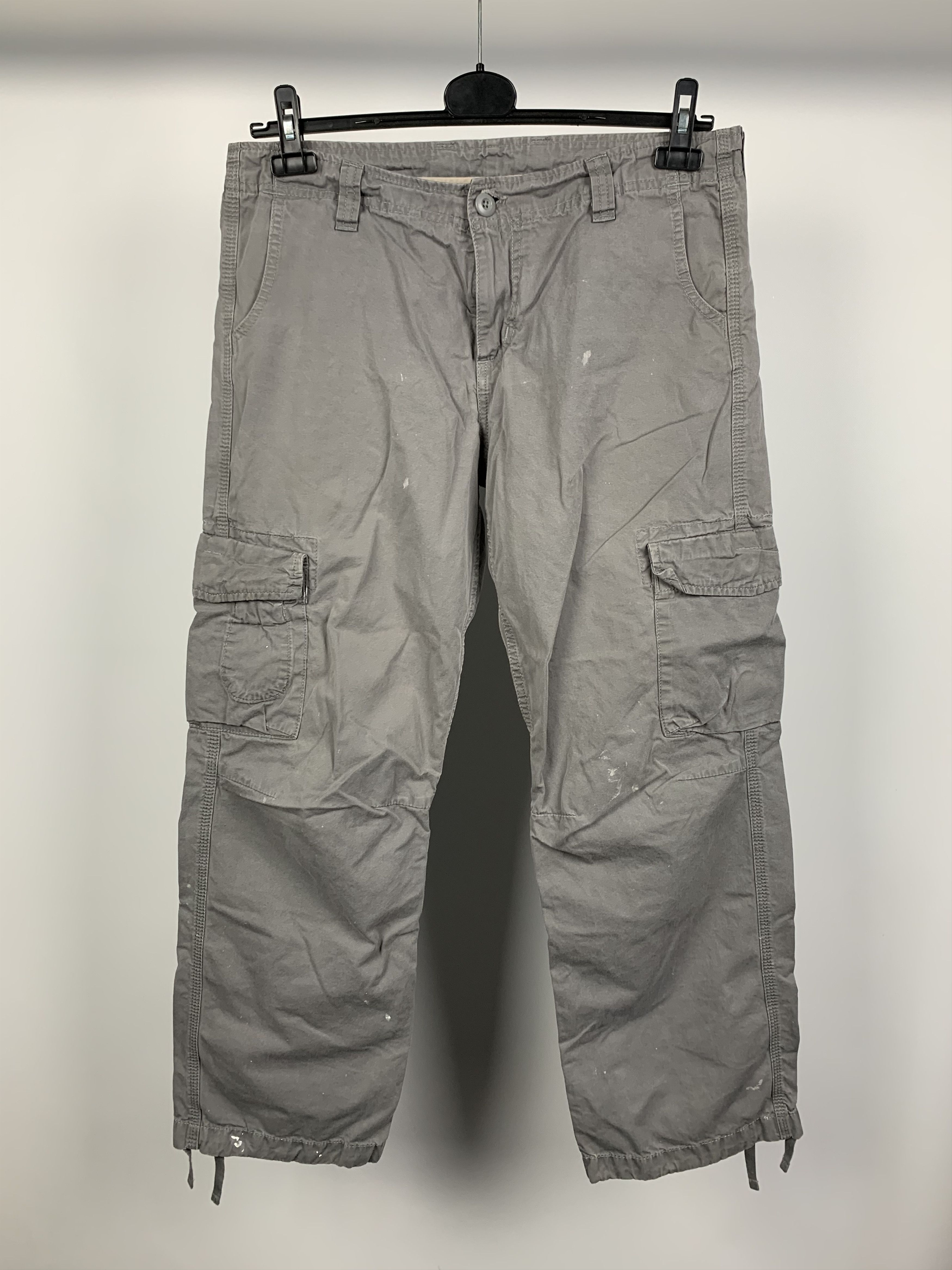 Carhartt × Vintage Carhartt WIP W’thrift Cargo Ripstop Pants,Trousers,Workers Size US 32 / EU 48 - 4 Thumbnail