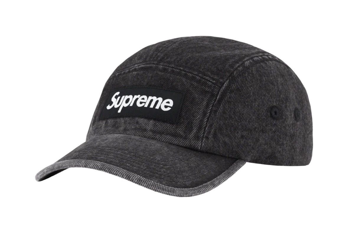 Supreme Supreme Denim Camp Cap Black | Grailed