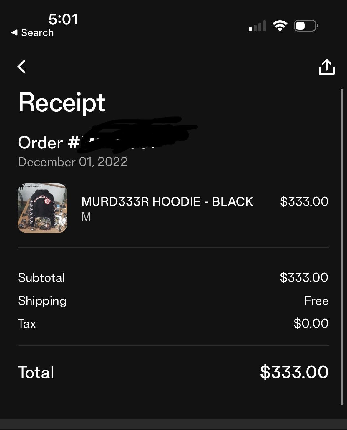 murd333r.fm Murd33r.fm MURD333R hoodie Size US M / EU 48-50 / 2 - 3 Thumbnail