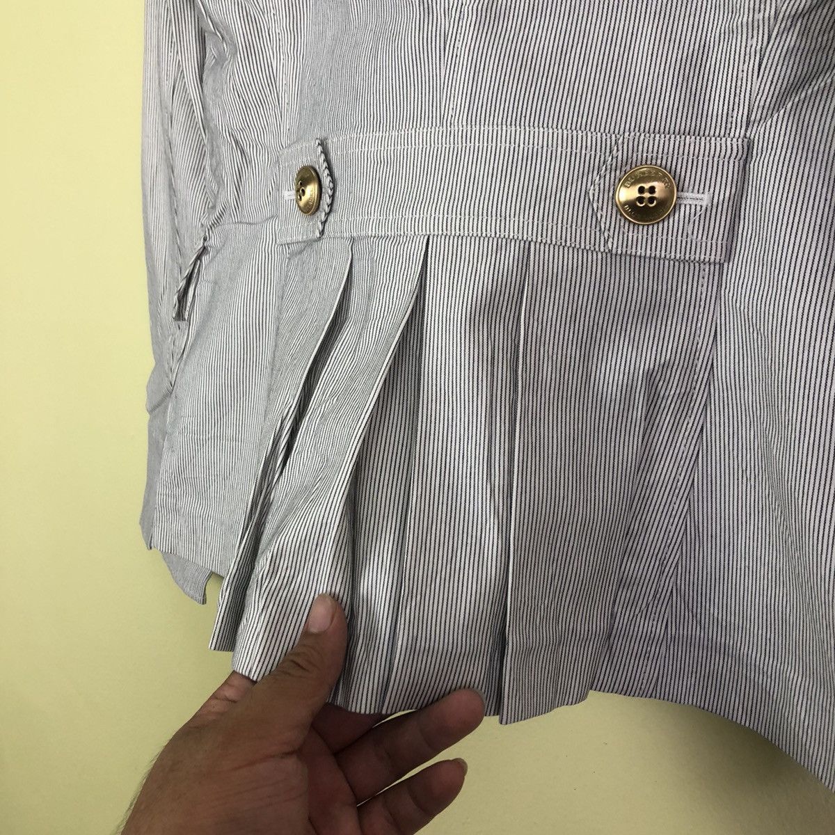 Burberry Burberry Casual Coat With Golden Button Size US S / EU 44-46 / 1 - 6 Thumbnail