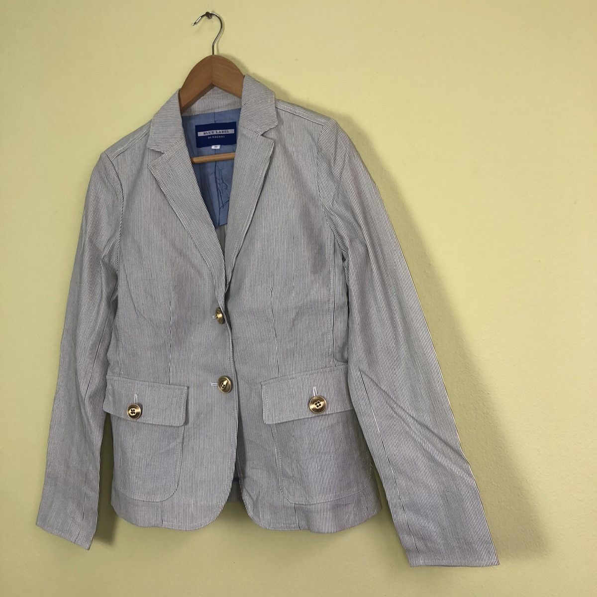Burberry Burberry Casual Coat With Golden Button Size US S / EU 44-46 / 1 - 2 Thumbnail