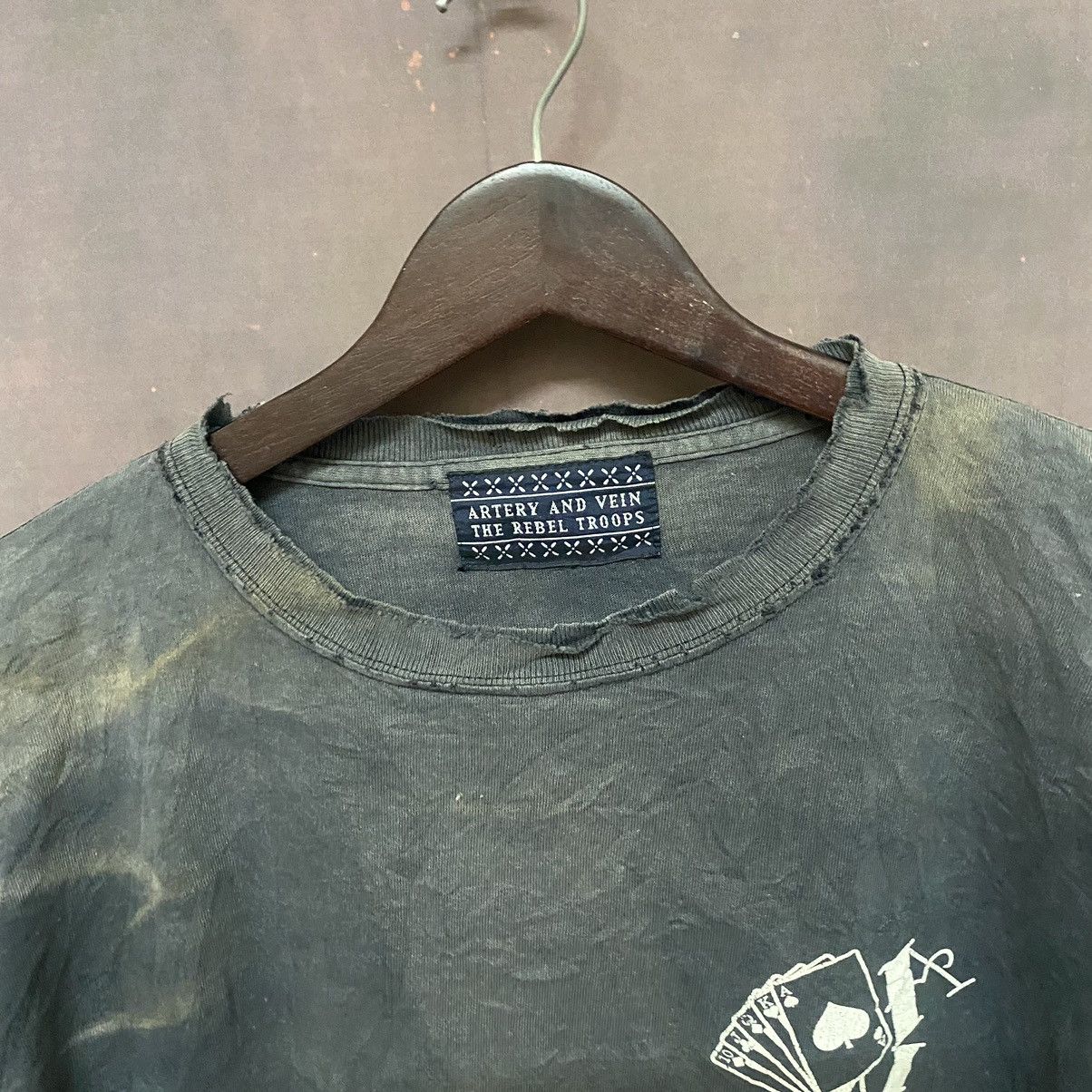 If Six Was Nine × Japanese Brand × Vintage Vintage Troops Artery Veins Destroyer Long Sleeve Size US L / EU 52-54 / 3 - 5 Thumbnail