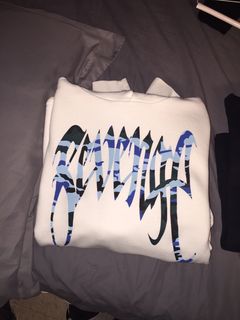 Revenge blue camo sales hoodie