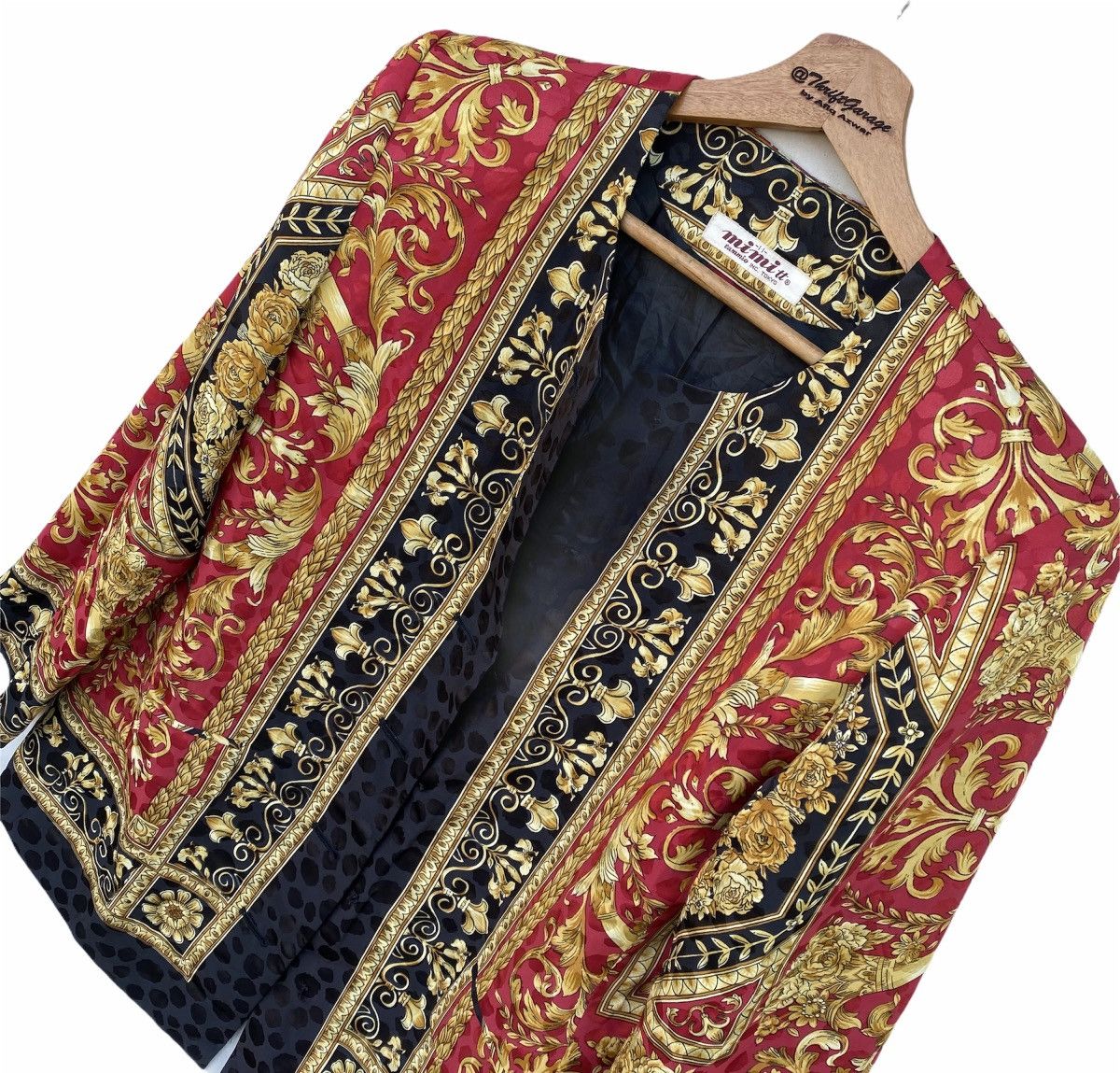 Japanese Brand × Vintage Custom Pullover Formal Coat Luxury Designer Inspire Versace Size US M / EU 48-50 / 2 - 3 Thumbnail
