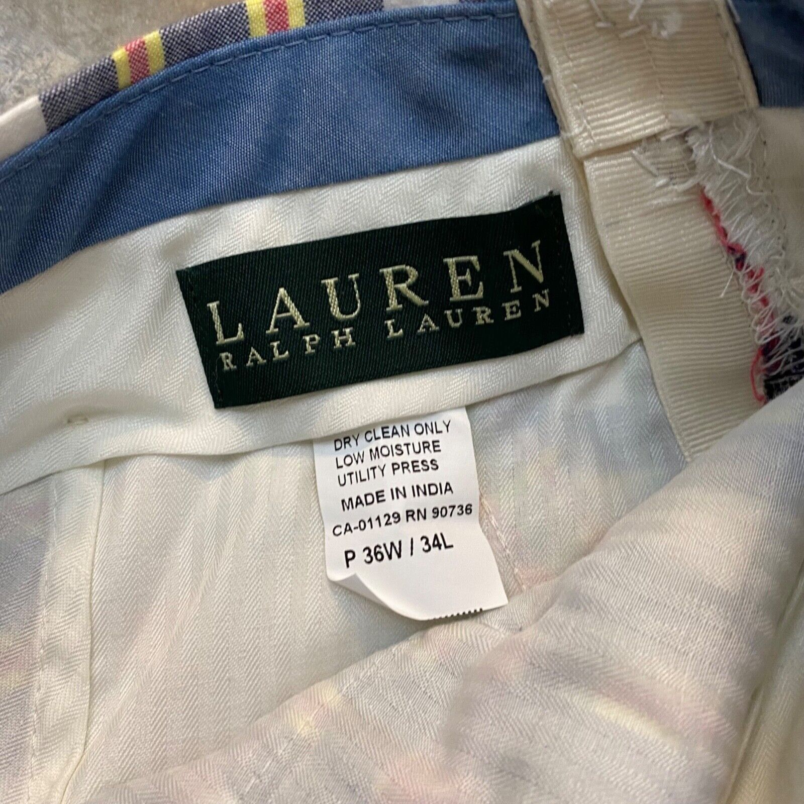 Polo Ralph Lauren × Vintage VTG Polo Ralph Lauren Madras Plaid Golf Pants Lightweight Size US 36 / EU 52 - 3 Thumbnail