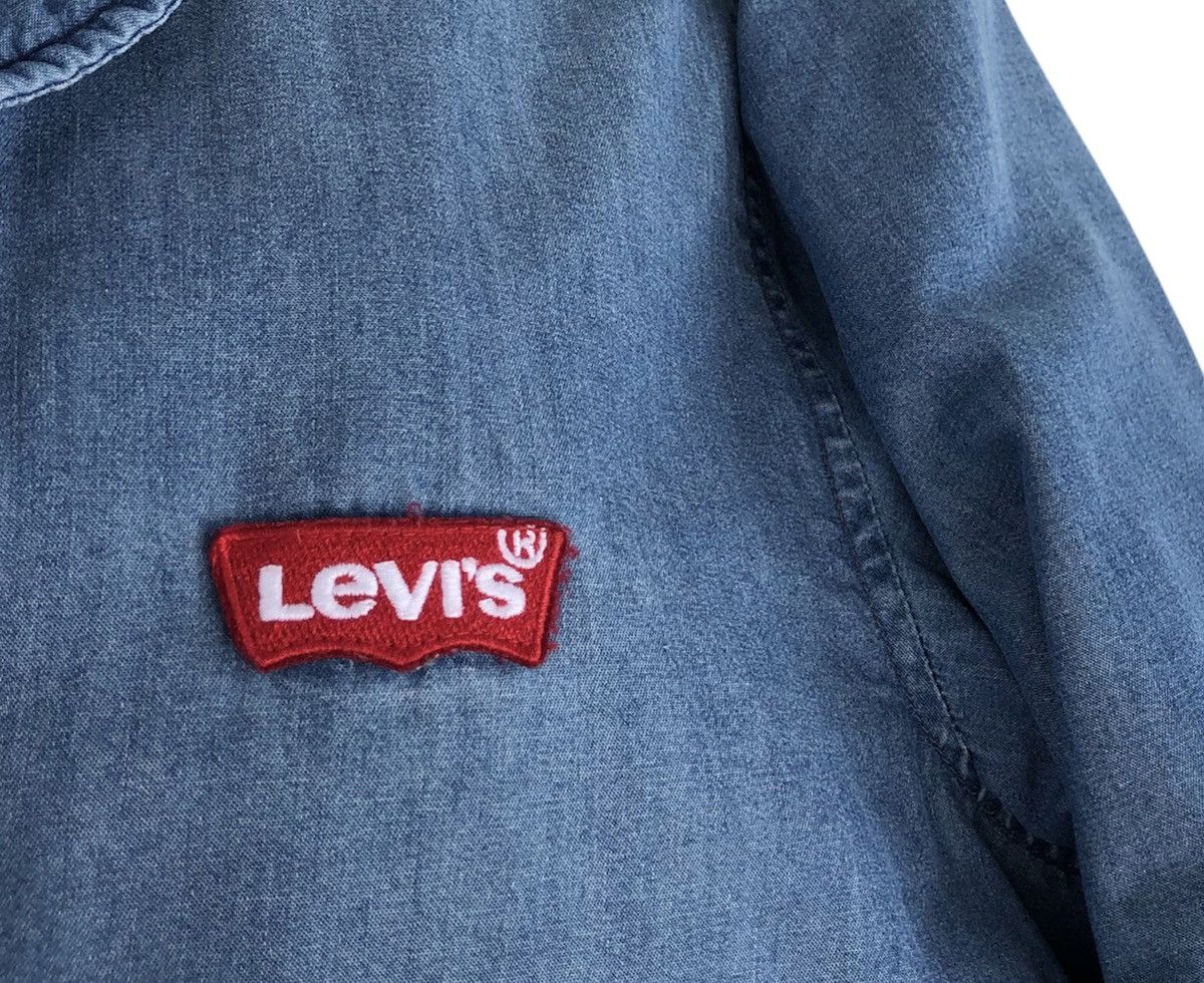 Levi's Levis Mens Filled Coaches Jacket Indigo Stone Size US M / EU 48-50 / 2 - 7 Thumbnail