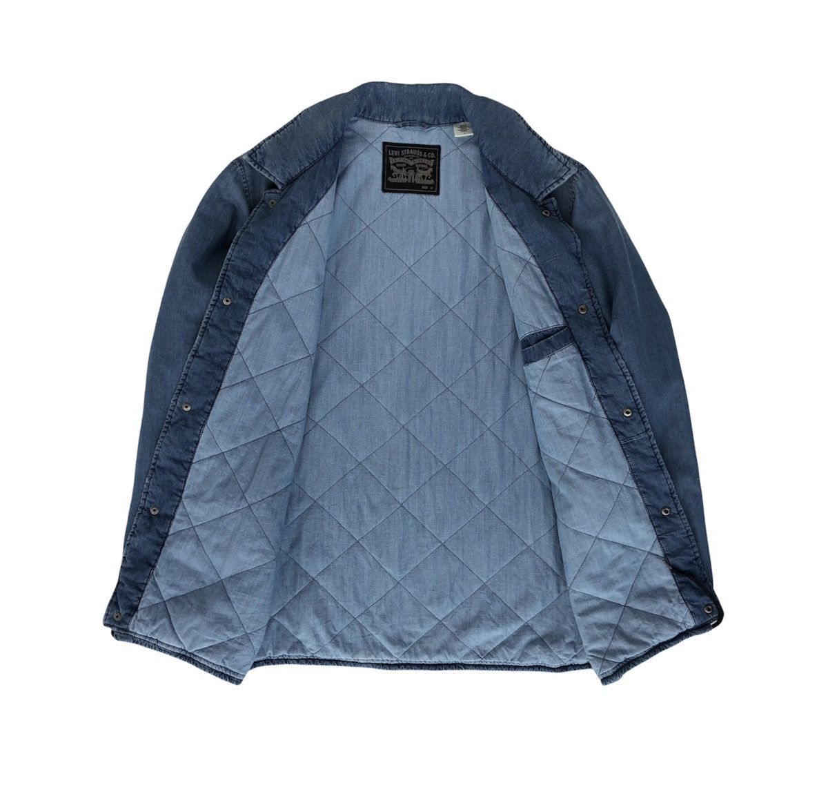 Levi's Levis Mens Filled Coaches Jacket Indigo Stone Size US M / EU 48-50 / 2 - 3 Thumbnail