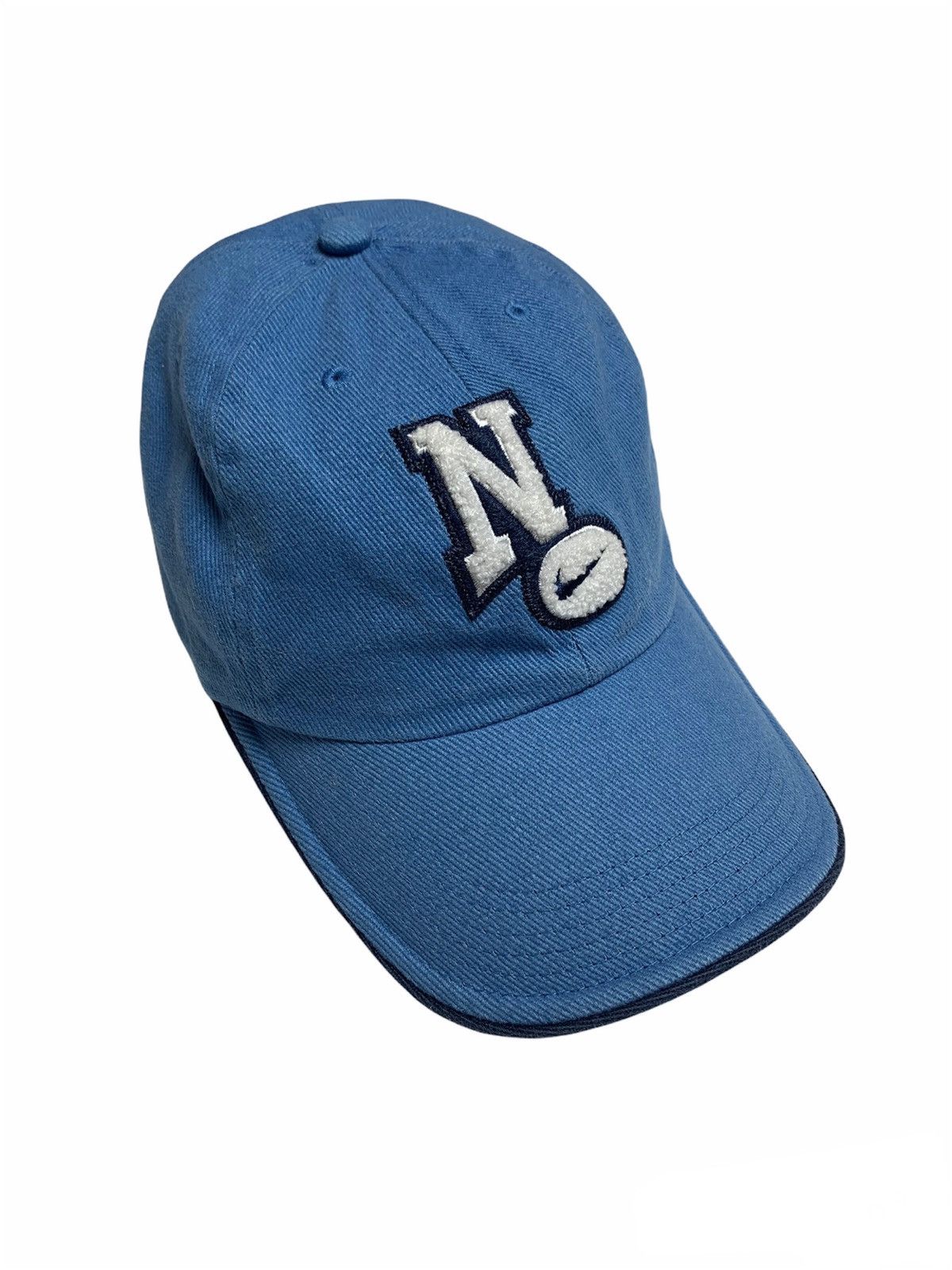 Nike × Vintage Y2K Nike Carpet Logo Swoosh Cap Size ONE SIZE - 1 Thumbnail
