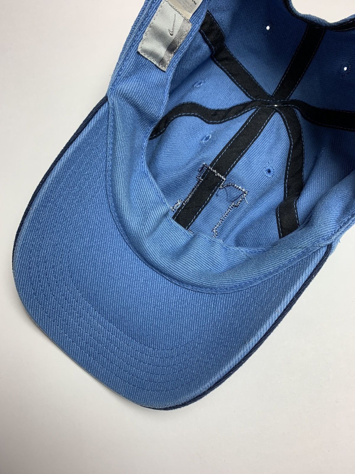 Nike × Vintage Y2K Nike Carpet Logo Swoosh Cap Size ONE SIZE - 5 Thumbnail