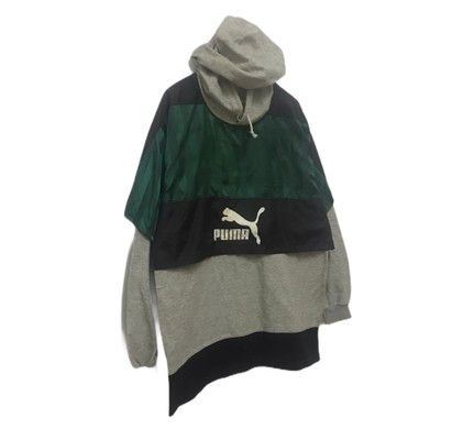 Japanese Brand × Puma × Vintage Vintage puma hoodie jacket nice design Size US L / EU 52-54 / 3 - 2 Thumbnail