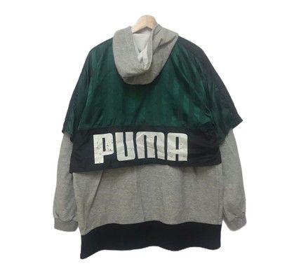 Japanese Brand × Puma × Vintage Vintage puma hoodie jacket nice design Size US L / EU 52-54 / 3 - 3 Thumbnail