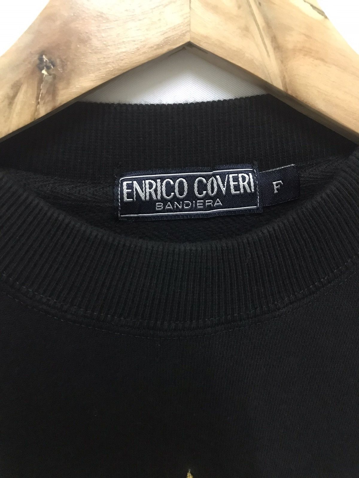 Enrico Coveri Enrico Caveri Sweatshirt Crewneck Big Logo Multicolor Size US M / EU 48-50 / 2 - 5 Thumbnail