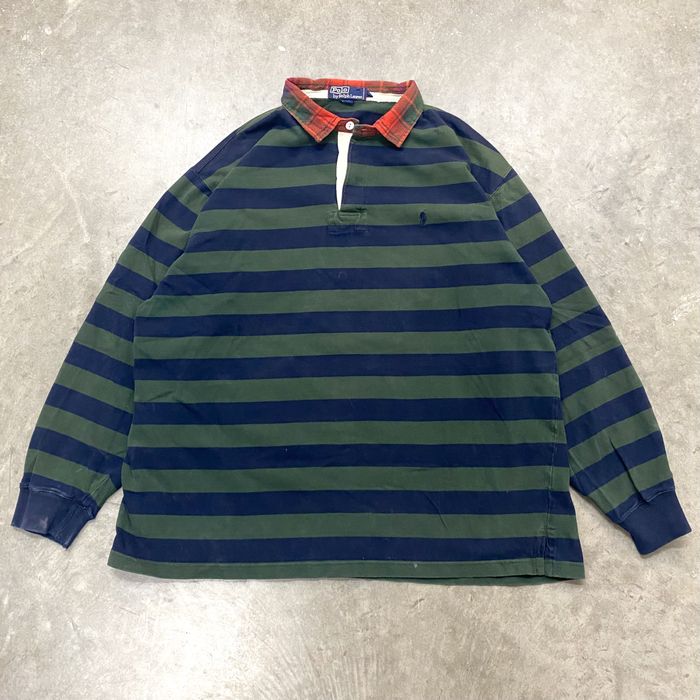 Polo Ralph Lauren Vtg 90s Polo Ralph Lauren Striped Long Sleeve Polo Shirt Grailed 3185