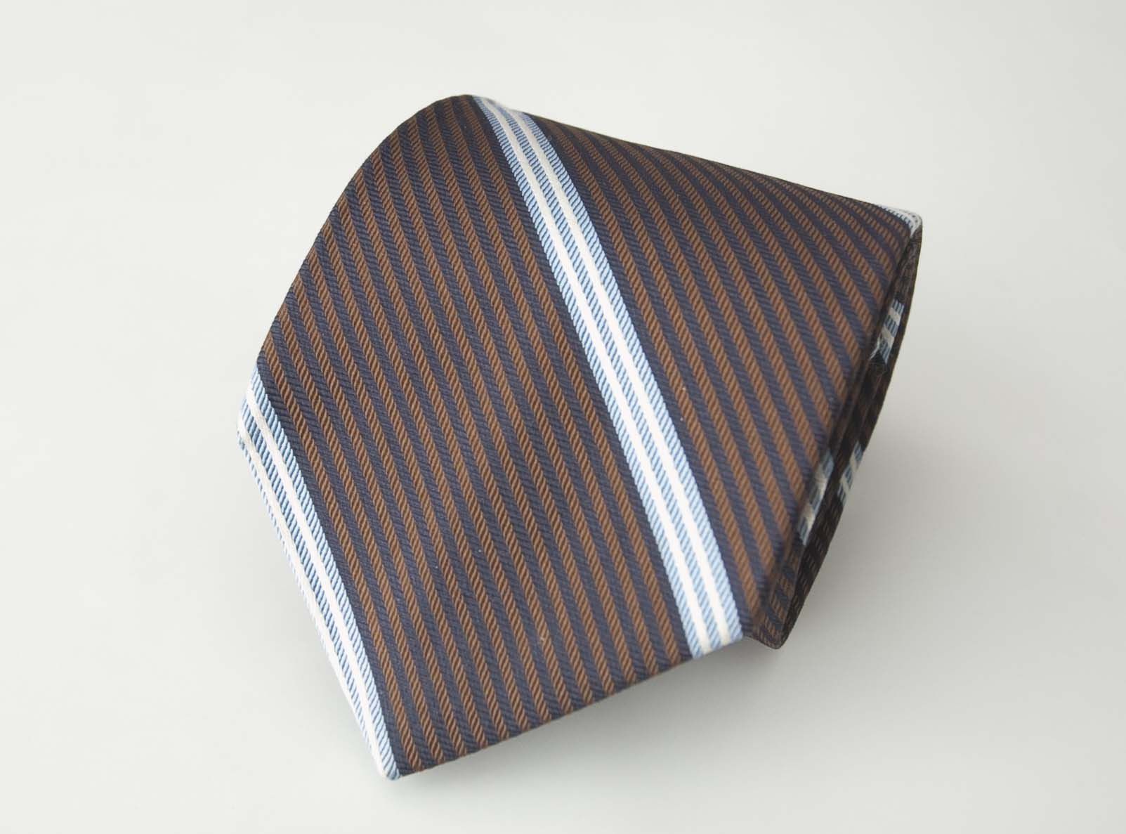 Brooks Brothers Brooks Brothers Tie Makers and Merchants Brown Size ONE SIZE - 3 Thumbnail