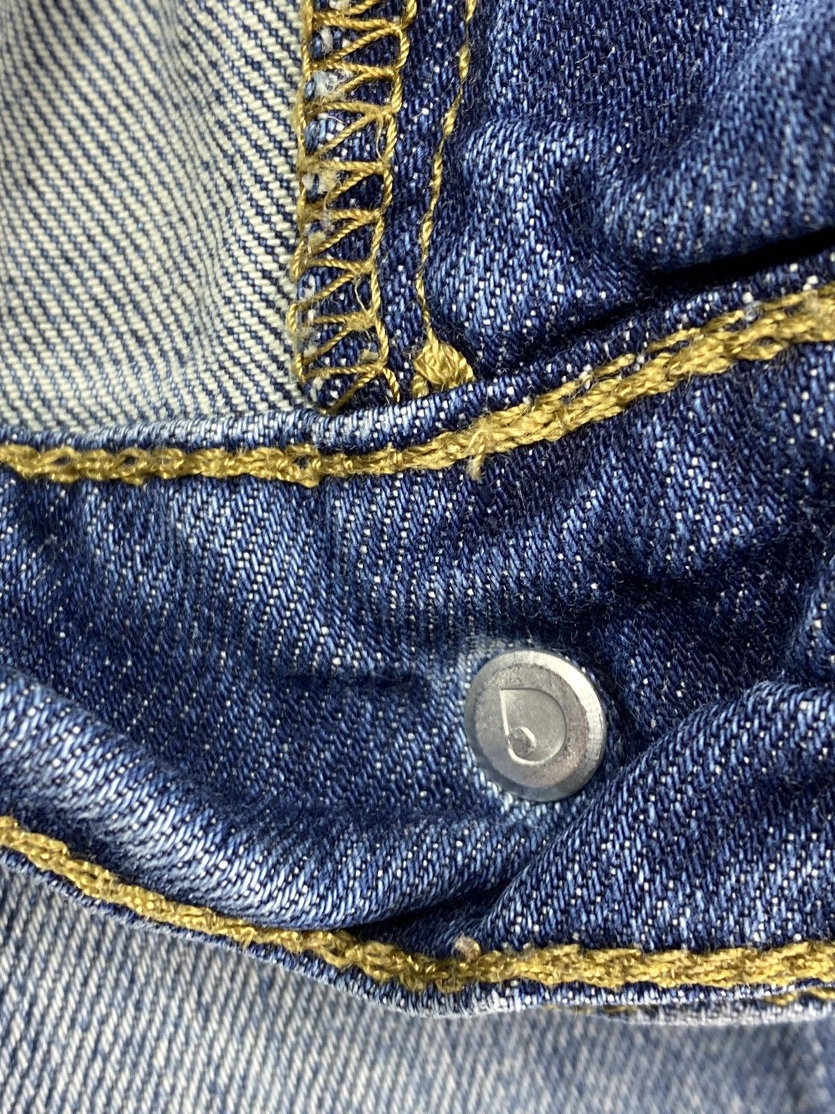 Carhartt 🔥LASTDROP🔥 Carhatt WIP Denim Jeans Leather Patch Slim Fit Size US 31 - 13 Thumbnail