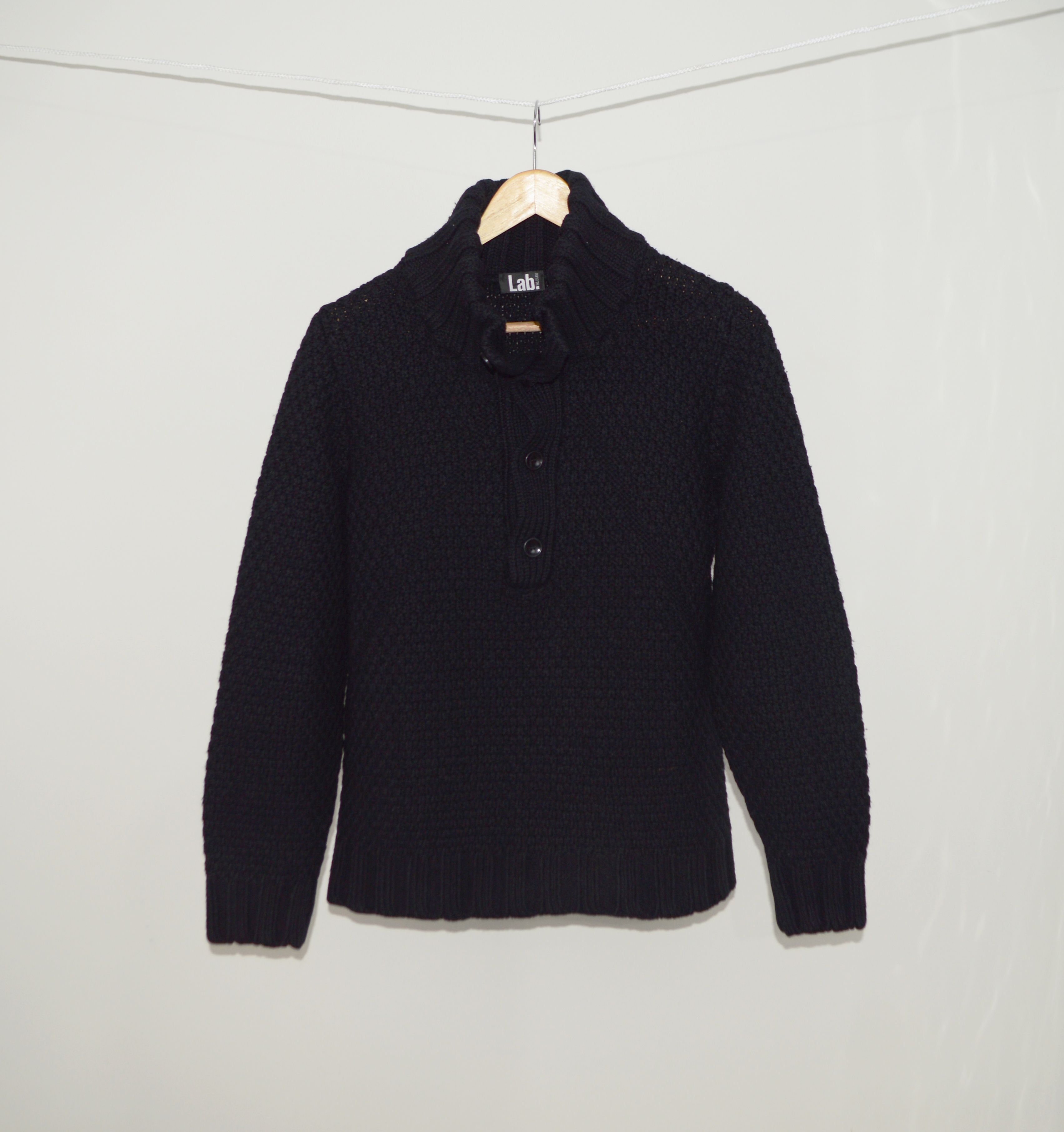 Pal Zileri Pal Zileri LAB Cable Knit Wool Sweater | Grailed
