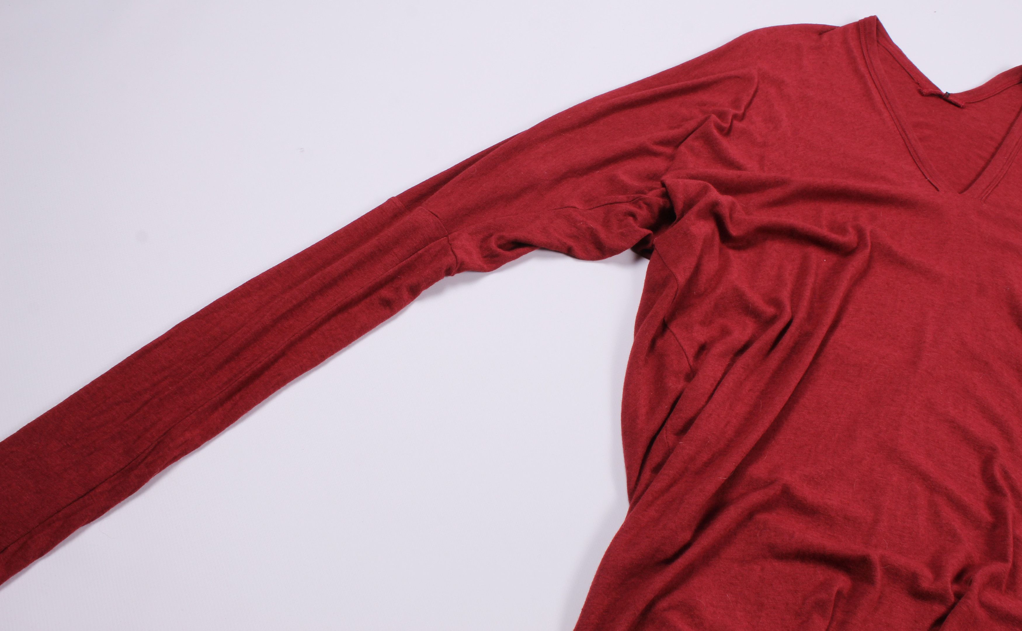 Masnada Masnada Avant Garde Light Red Sweater Jumper like Rick Owеns Size US M / EU 48-50 / 2 - 4 Thumbnail