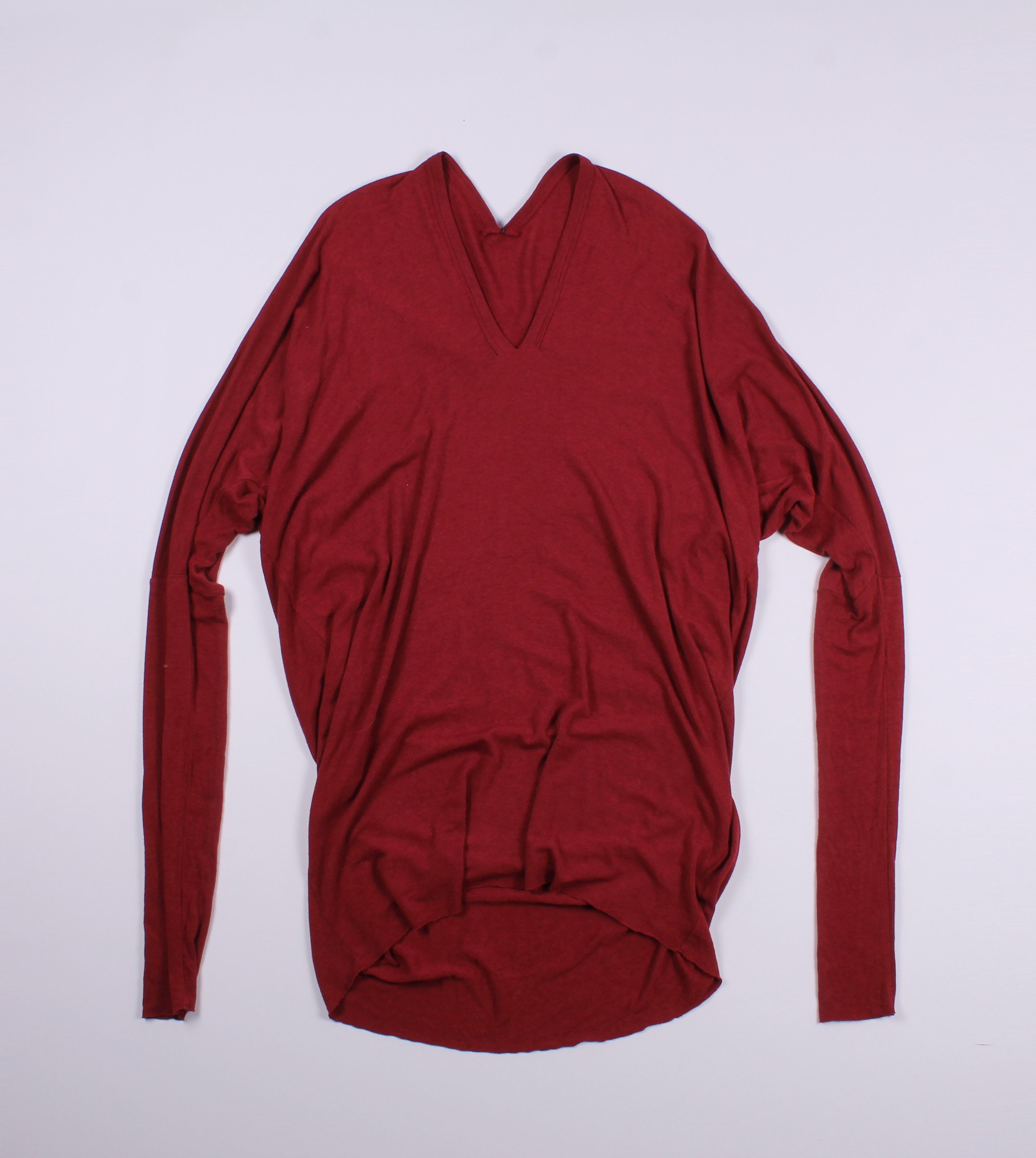 Masnada Masnada Avant Garde Light Red Sweater Jumper like Rick Owеns Size US M / EU 48-50 / 2 - 1 Thumbnail