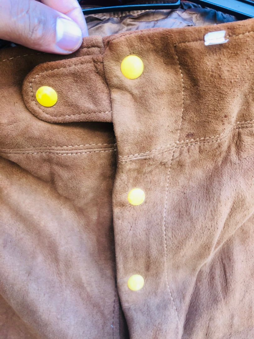 Japanese Brand × Vintage Vintage Leather Japanese Pant Travis Scott Fashion Style Size US 33 - 5 Thumbnail