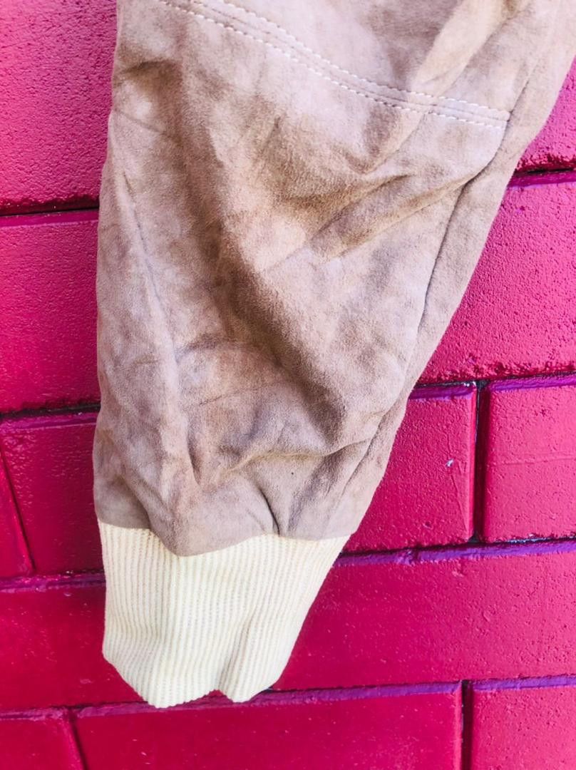 Japanese Brand × Vintage Vintage Leather Japanese Pant Travis Scott Fashion Style Size US 33 - 8 Thumbnail