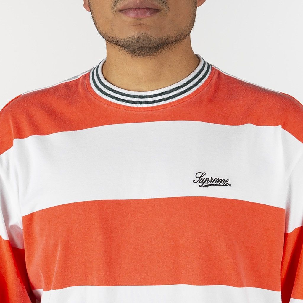 Supreme FW19 Supreme Printed Stripe L/S Top Size US L / EU 52-54 / 3 - 5 Thumbnail