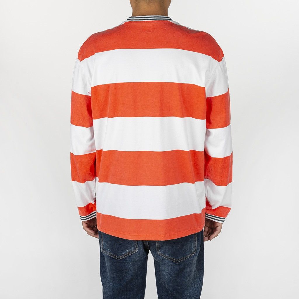 Supreme FW19 Supreme Printed Stripe L/S Top Size US L / EU 52-54 / 3 - 6 Thumbnail