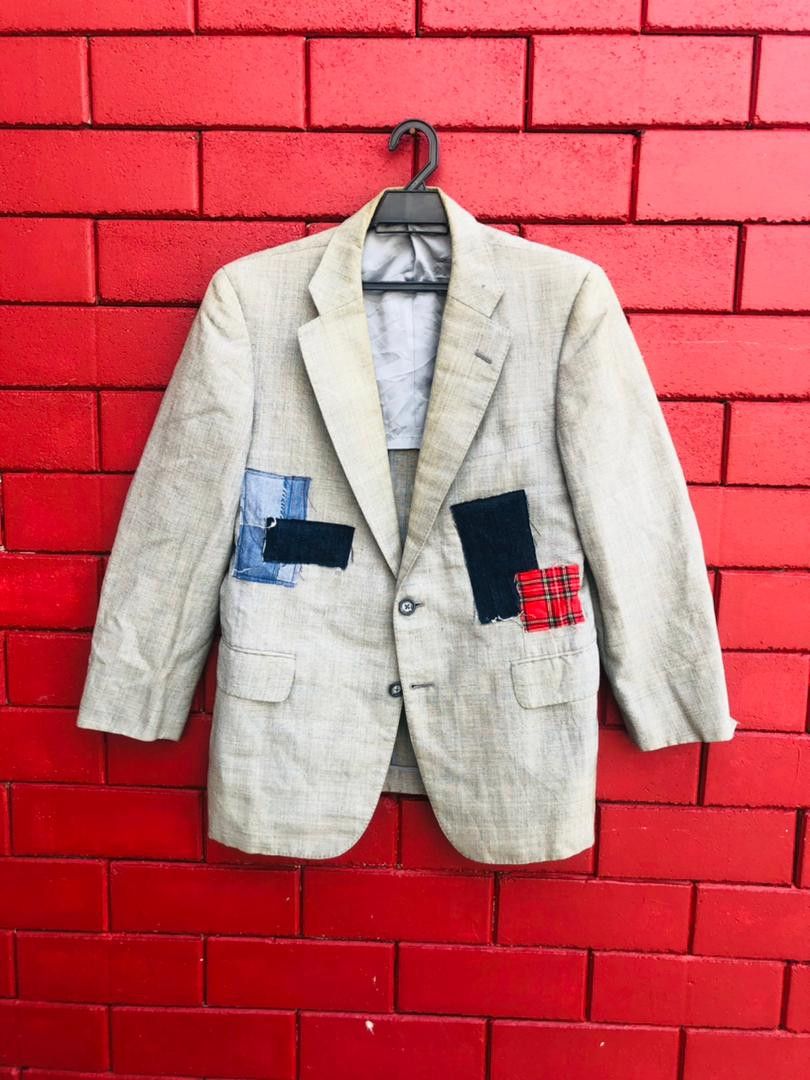 Burberry × Japanese Brand Vintage Burberrys Distressed Custom Travis Scott Style Size US M / EU 48-50 / 2 - 1 Thumbnail