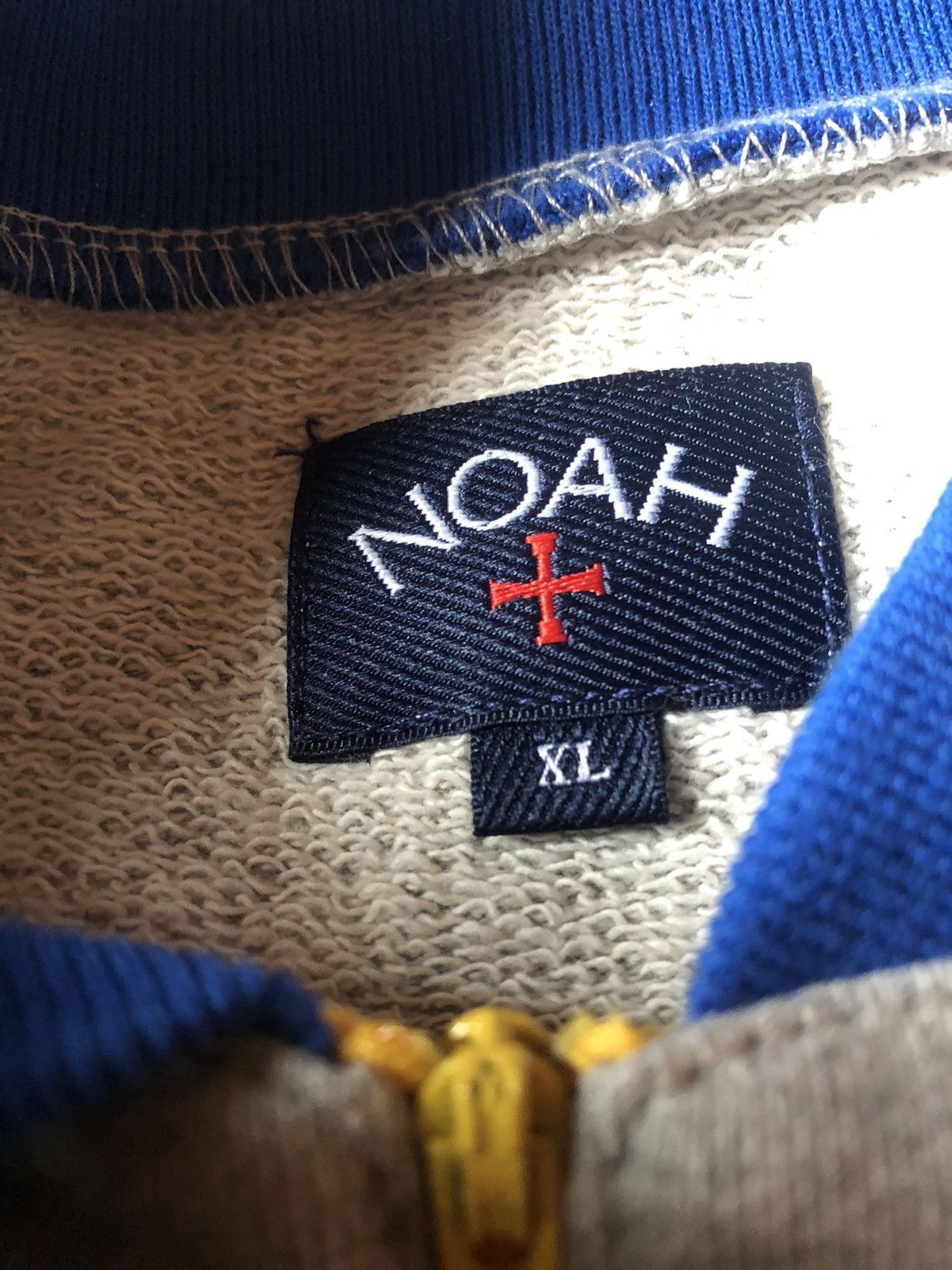 Noah SS18 Noah Quarter Zip Core Logo Pullover Size US XL / EU 56 / 4 - 5 Thumbnail