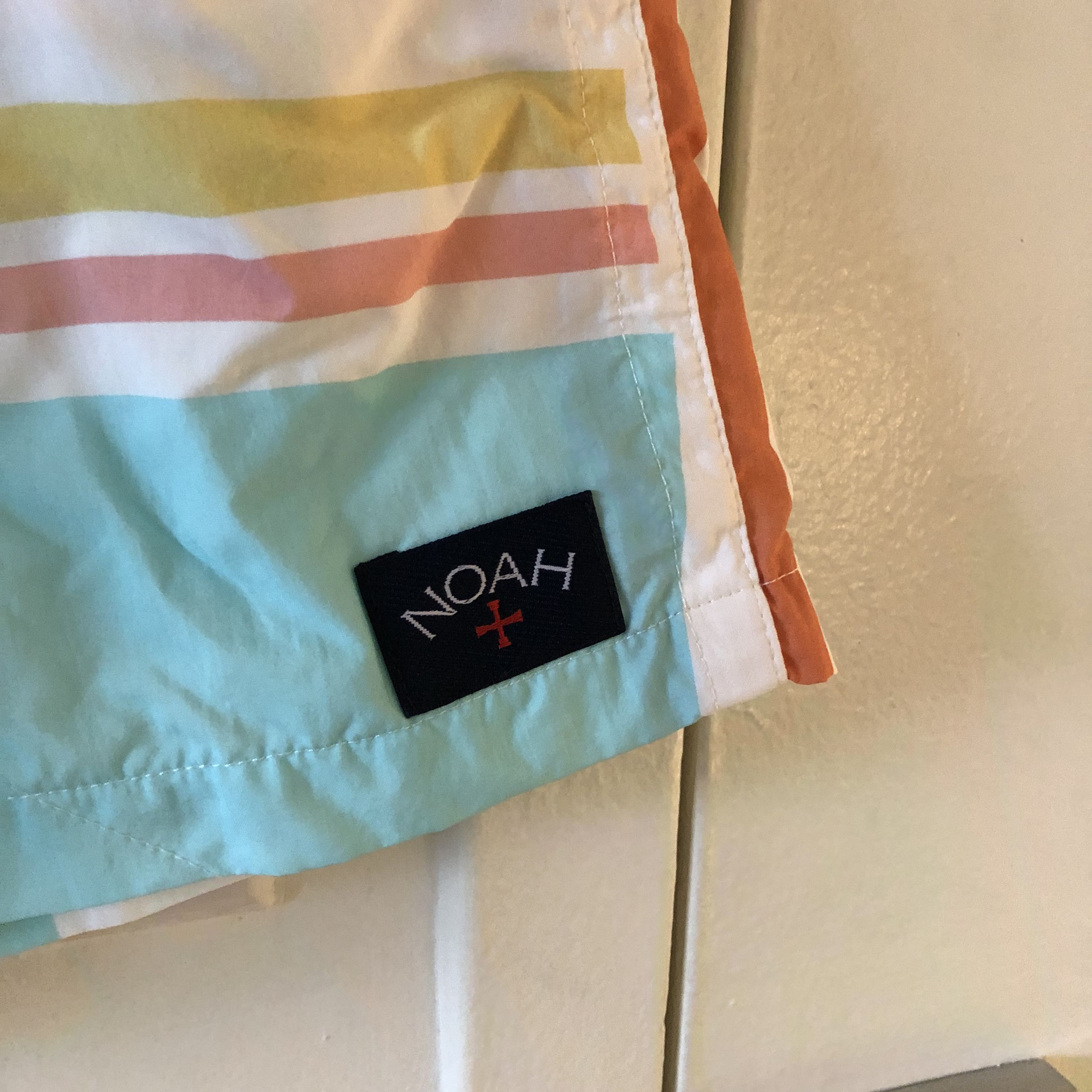 Noah Noah Colorblock Pastel Swim Trunks Size US 32 / EU 48 - 2 Thumbnail