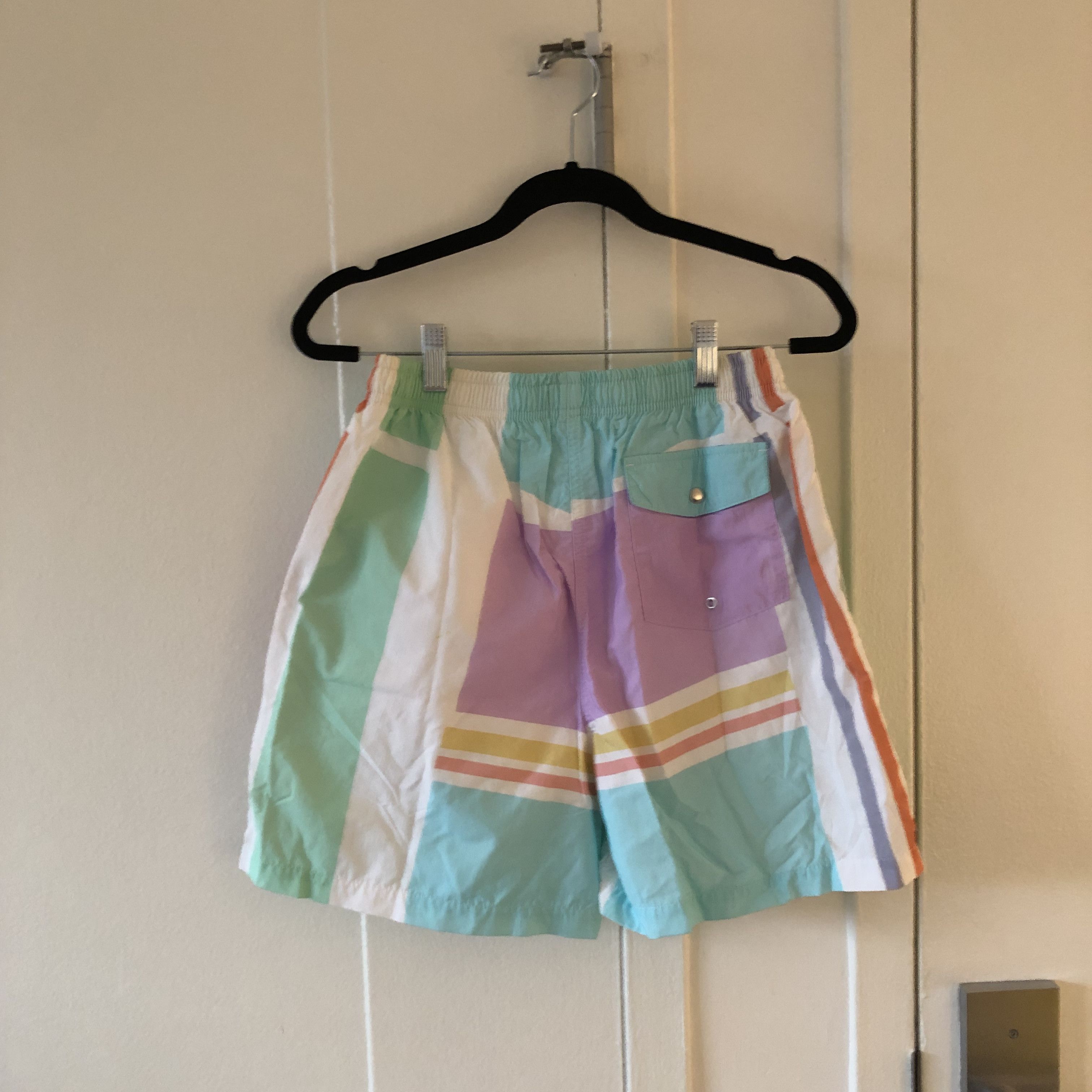 Noah Noah Colorblock Pastel Swim Trunks Size US 32 / EU 48 - 5 Thumbnail