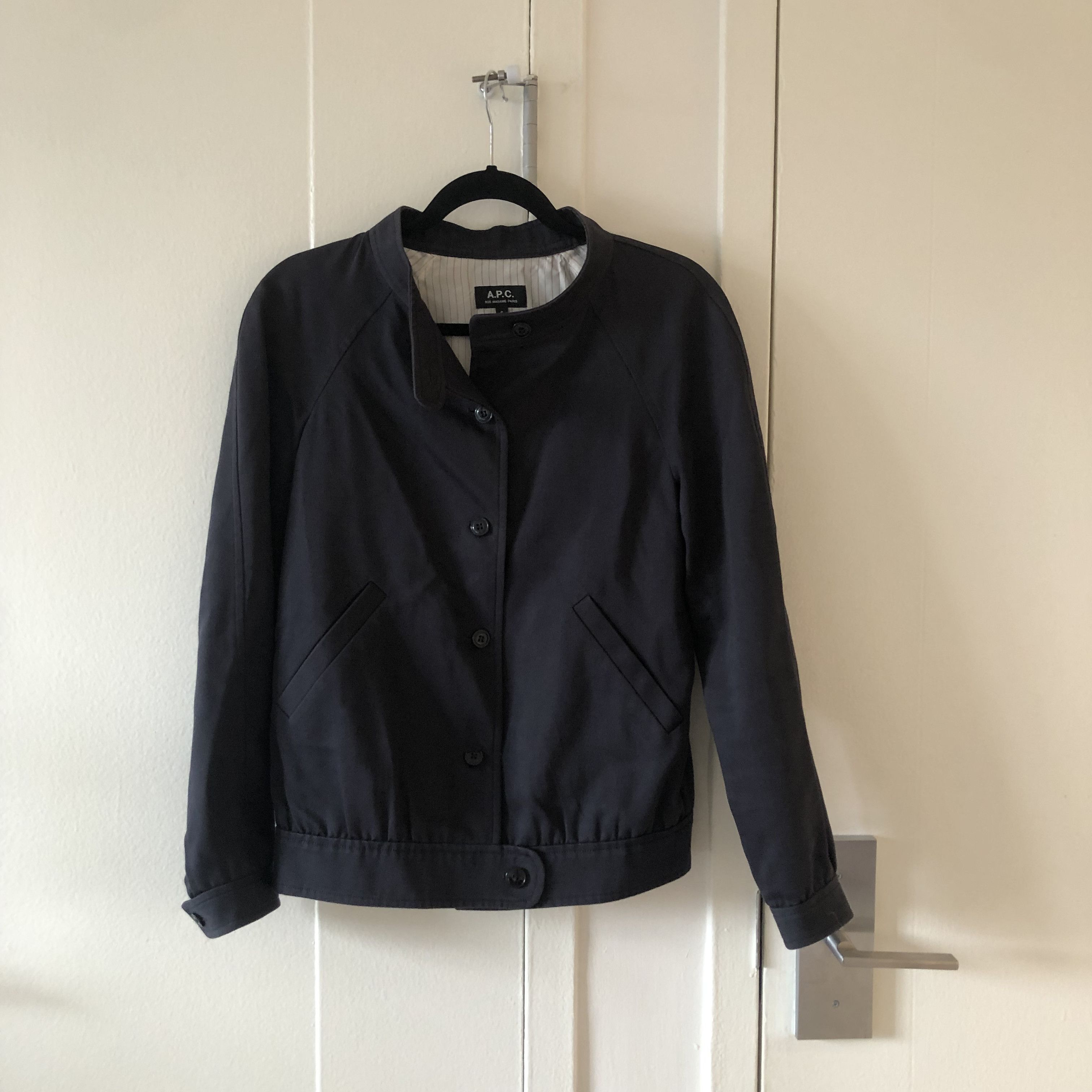 Image of A P C Jacket in Navy, Men's (Size Small)