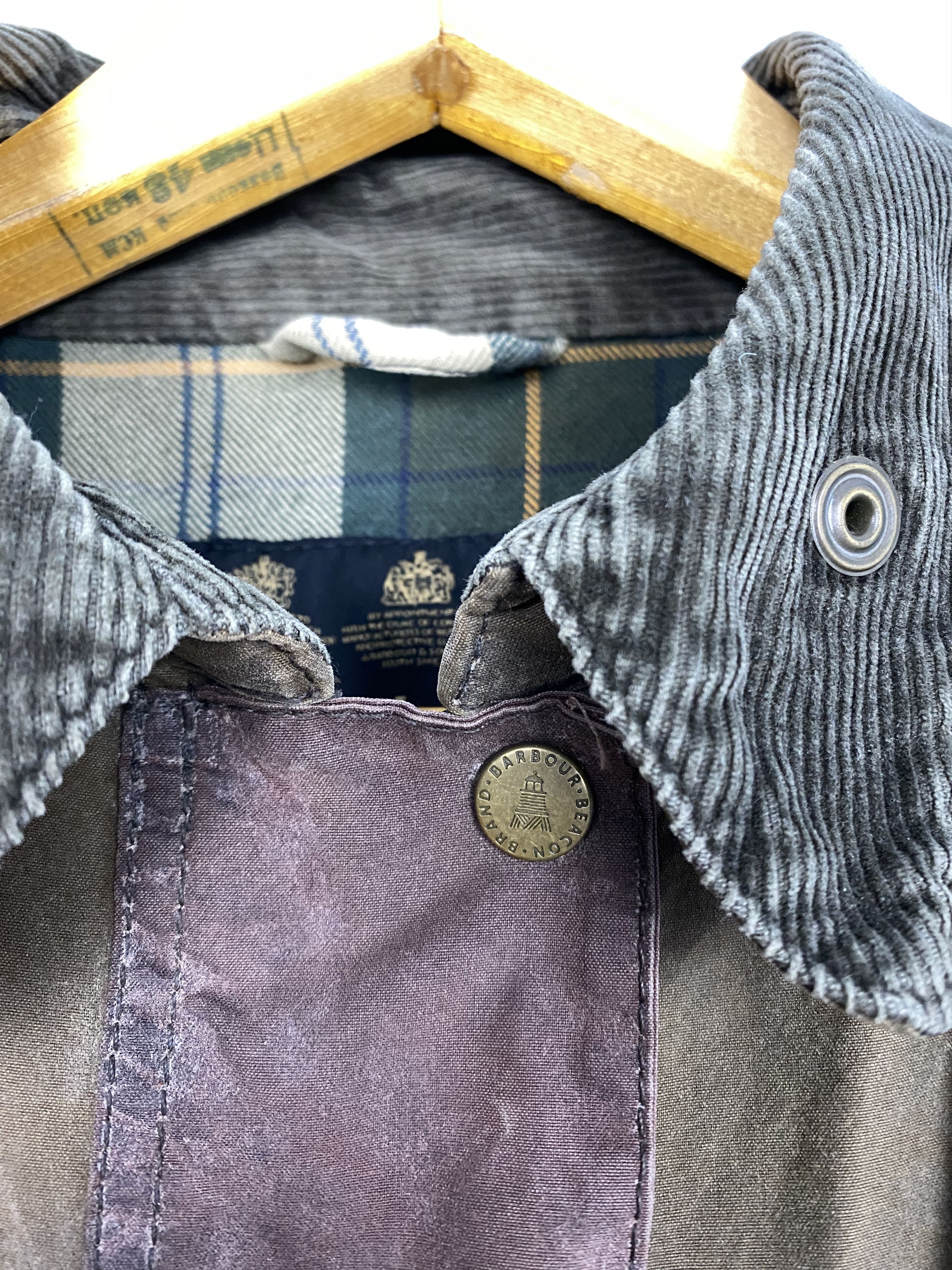 Barbour Barbour WAXED Repaired Bedale Jacket Size L / US 10 / IT 46 - 6 Thumbnail