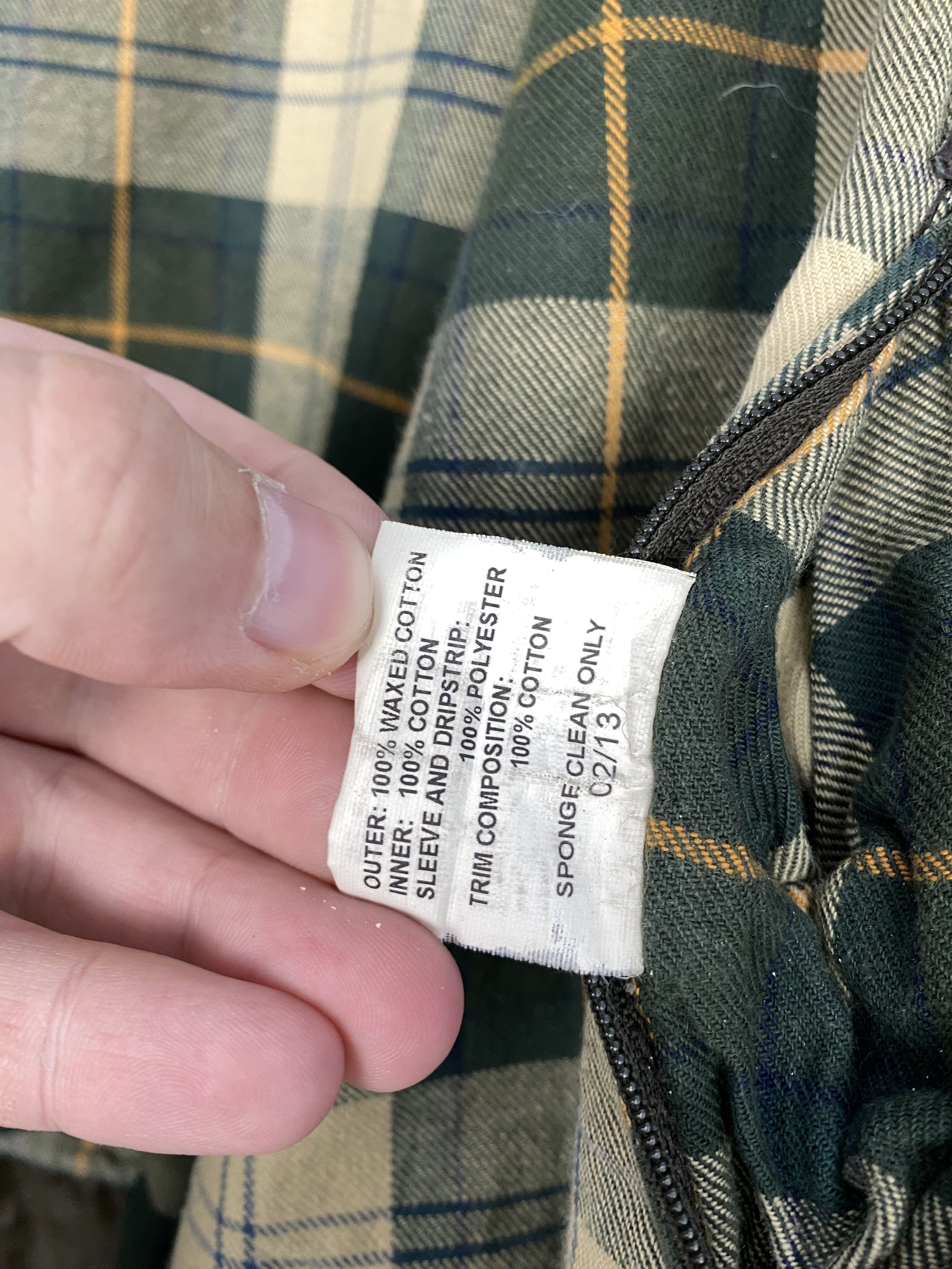 Barbour Barbour WAXED Repaired Bedale Jacket Size L / US 10 / IT 46 - 17 Thumbnail