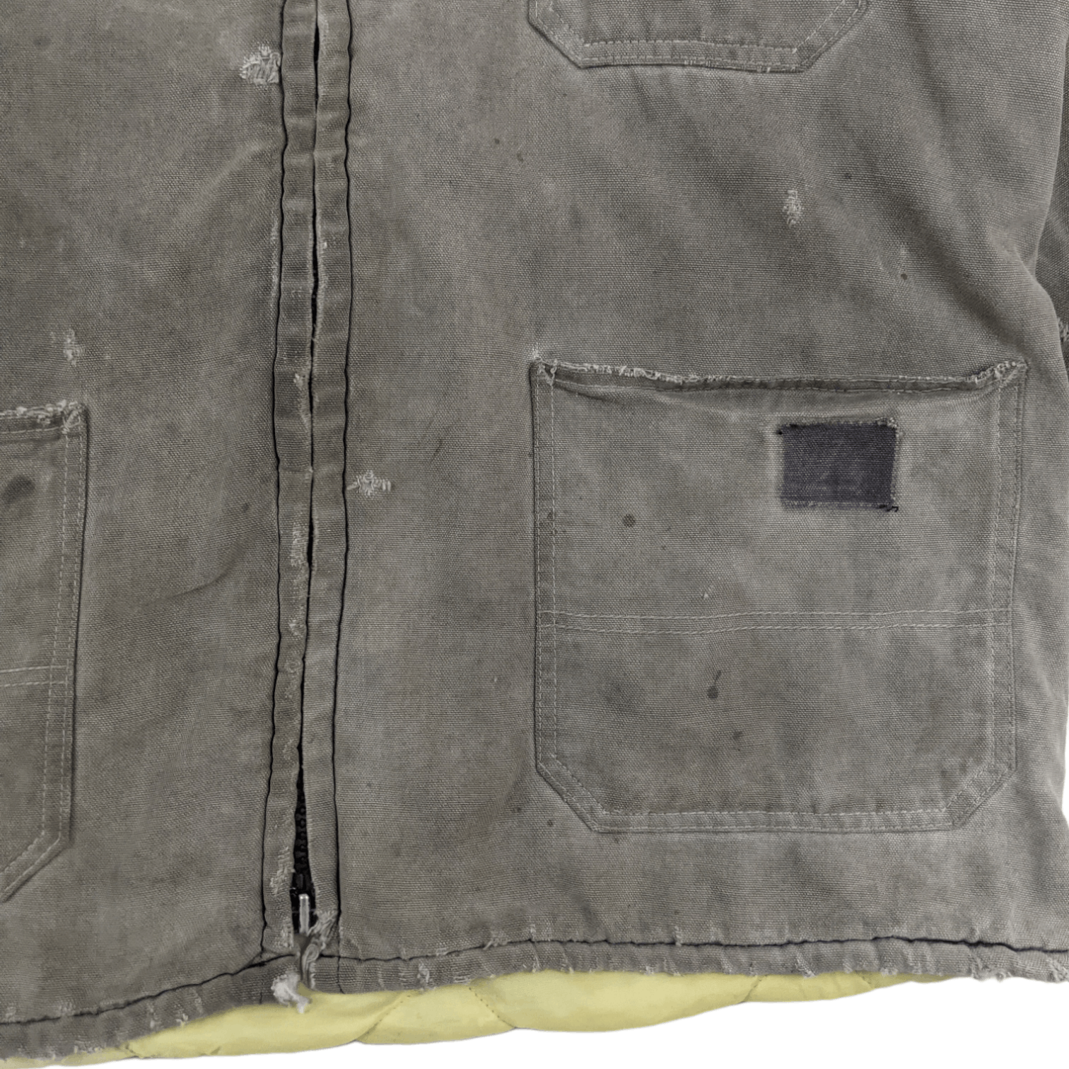 Caterpillar 80's CAT CATERPILLER Heavy Winter Worker Jacket Bomber Style Size US L / EU 52-54 / 3 - 14 Thumbnail