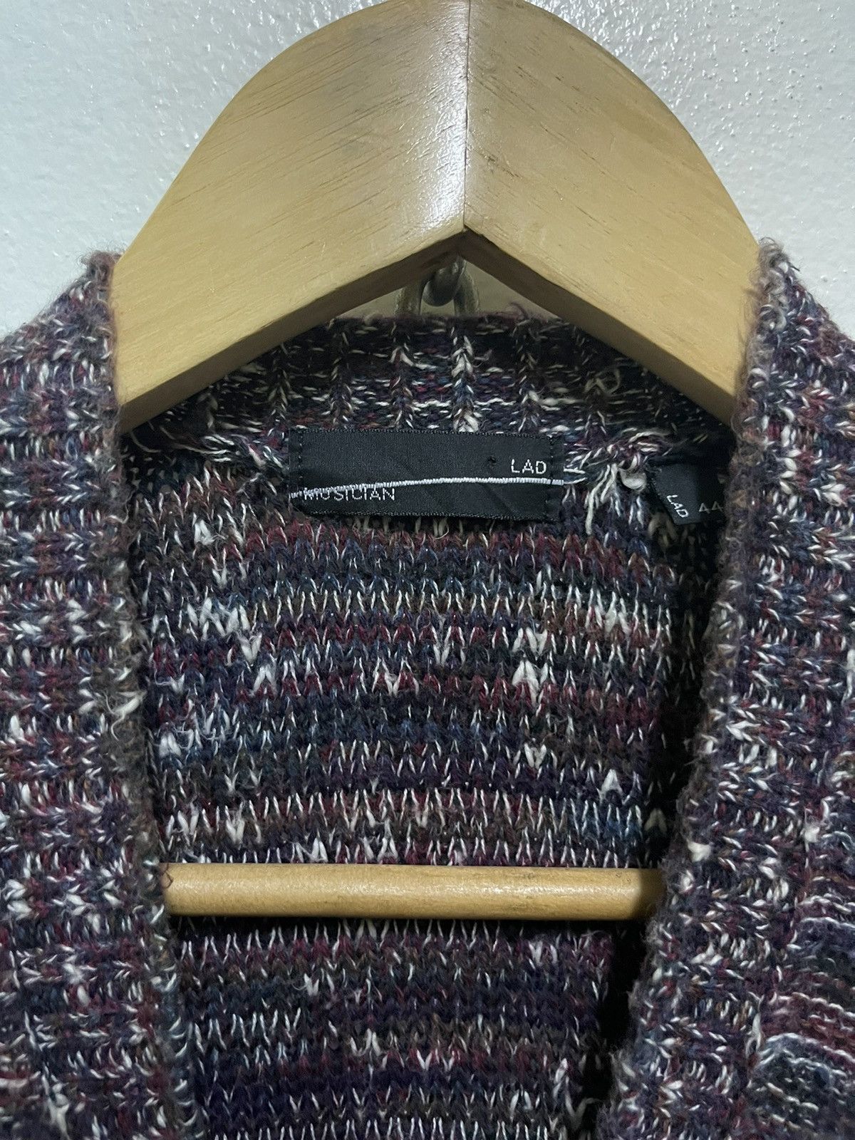 Japanese Brand Lad Musician Knit Cardigan Pocket Size US S / EU 44-46 / 1 - 7 Thumbnail
