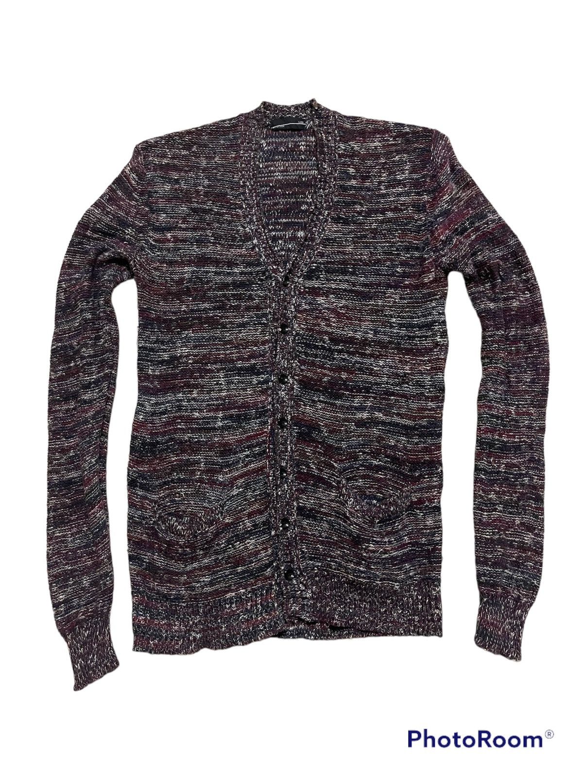 Japanese Brand Lad Musician Knit Cardigan Pocket Size US S / EU 44-46 / 1 - 15 Thumbnail