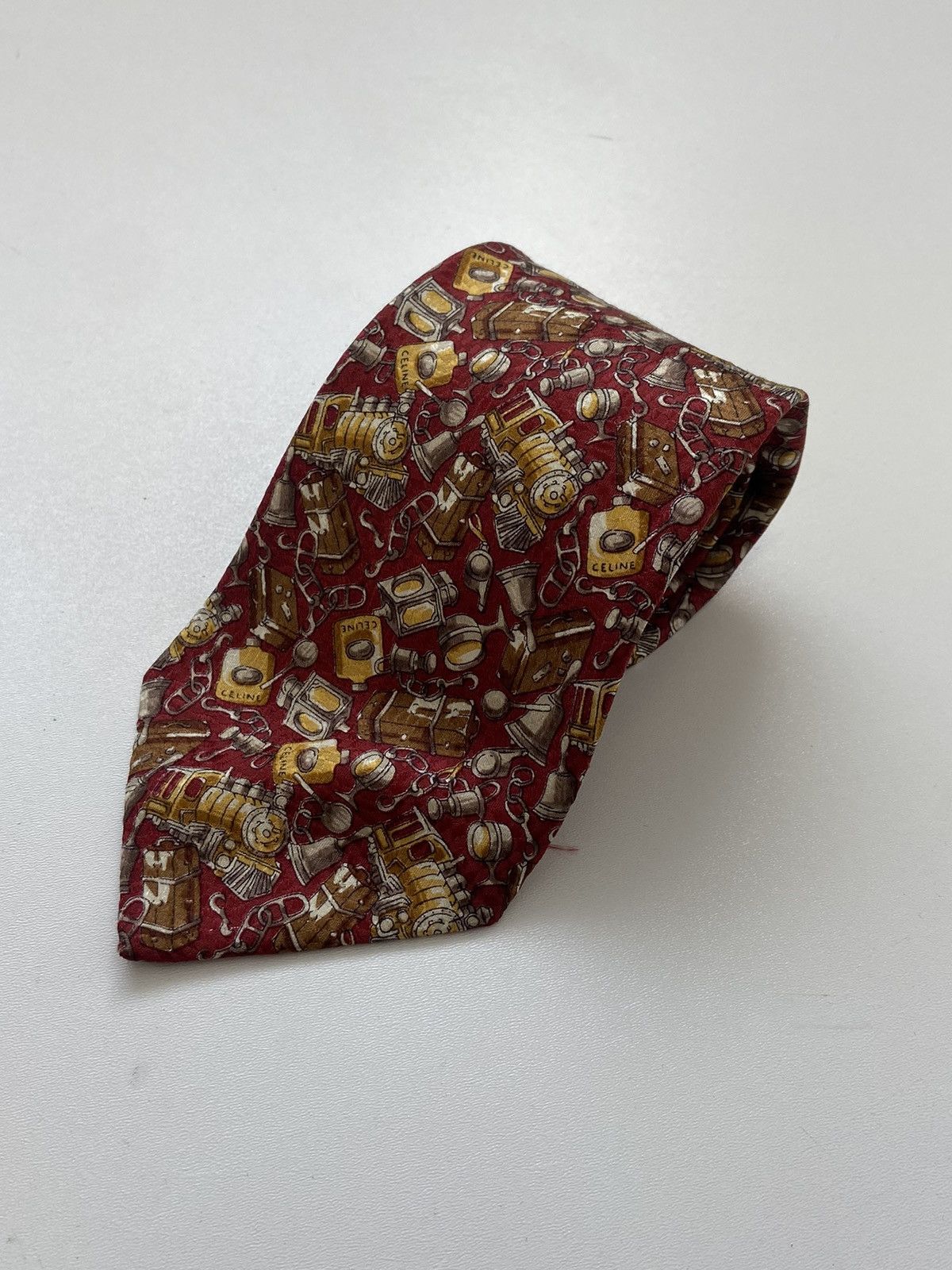 Celine Celine Tie Luxury Size ONE SIZE - 1 Thumbnail
